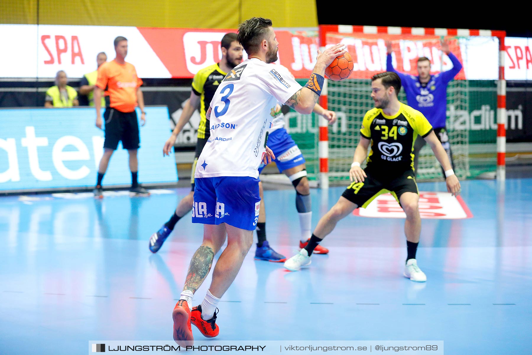 IK Sävehof-IFK Skövde HK 1/2-final 2 26-23,herr,Partille Arena,Partille,Sverige,Handboll,,2019,219516