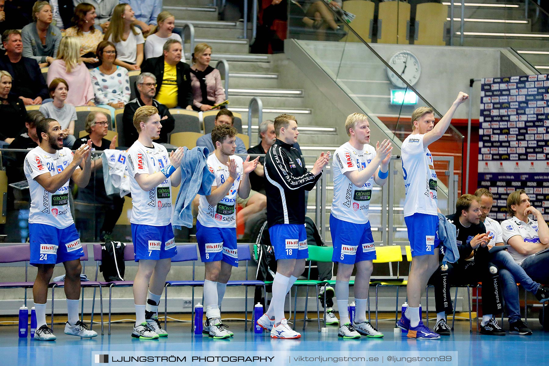 IK Sävehof-IFK Skövde HK 1/2-final 2 26-23,herr,Partille Arena,Partille,Sverige,Handboll,,2019,219518