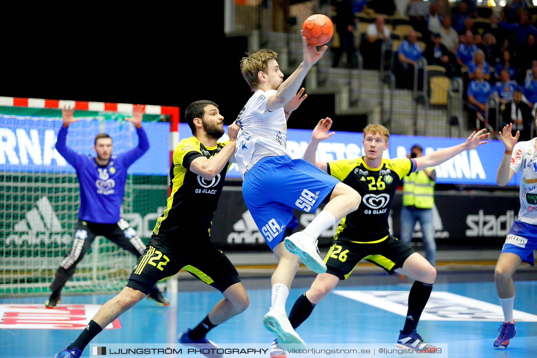 IK Sävehof-IFK Skövde HK 1/2-final 2 26-23,herr,Partille Arena,Partille,Sverige,Handboll,,2019,219521