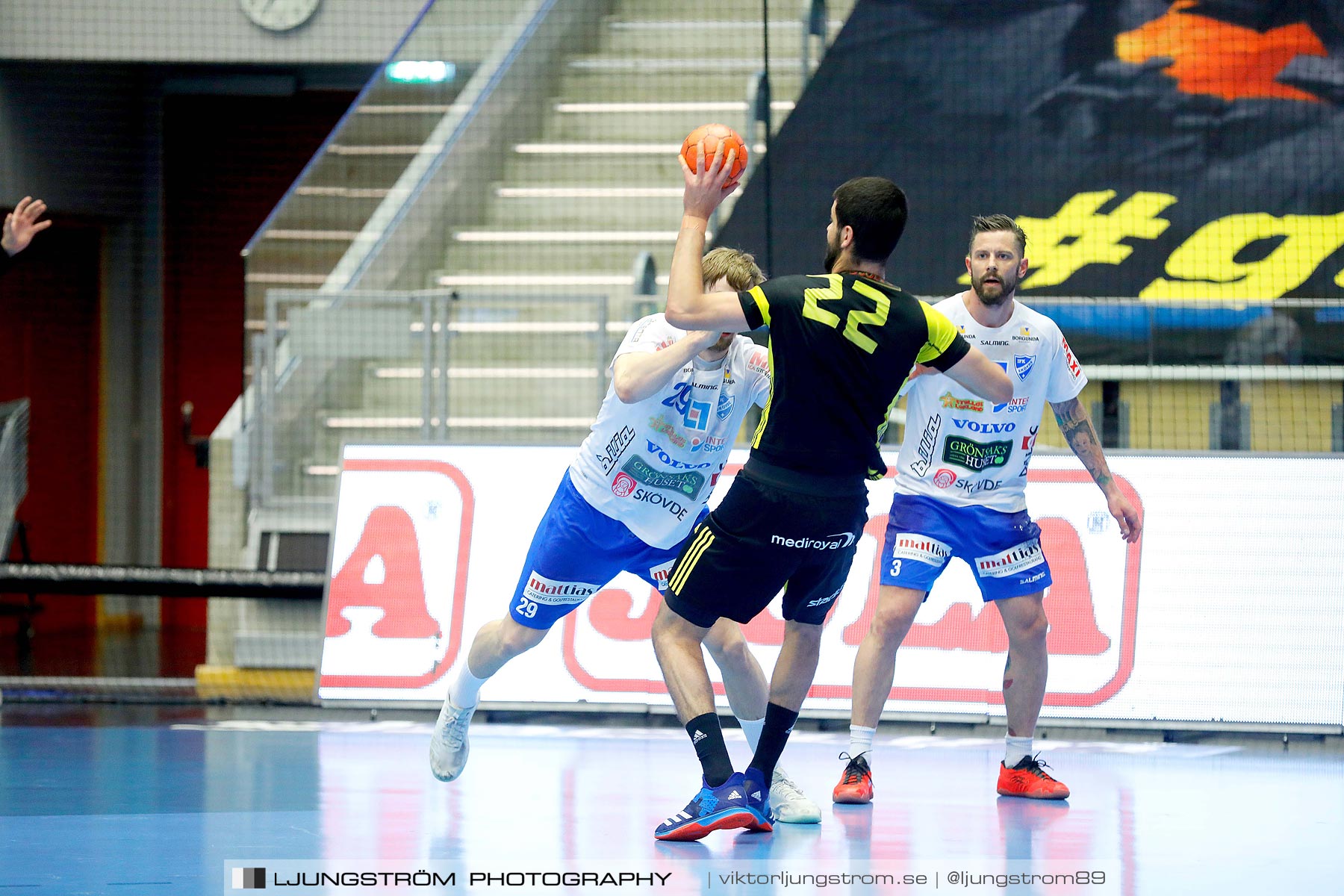 IK Sävehof-IFK Skövde HK 1/2-final 2 26-23,herr,Partille Arena,Partille,Sverige,Handboll,,2019,219526