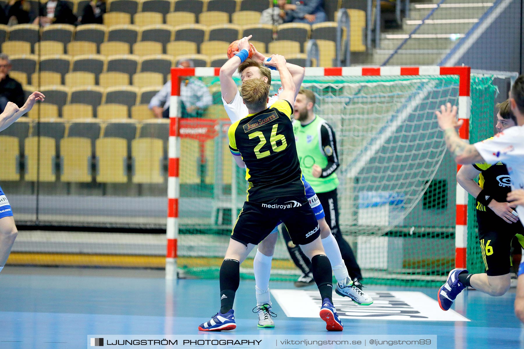 IK Sävehof-IFK Skövde HK 1/2-final 2 26-23,herr,Partille Arena,Partille,Sverige,Handboll,,2019,219527