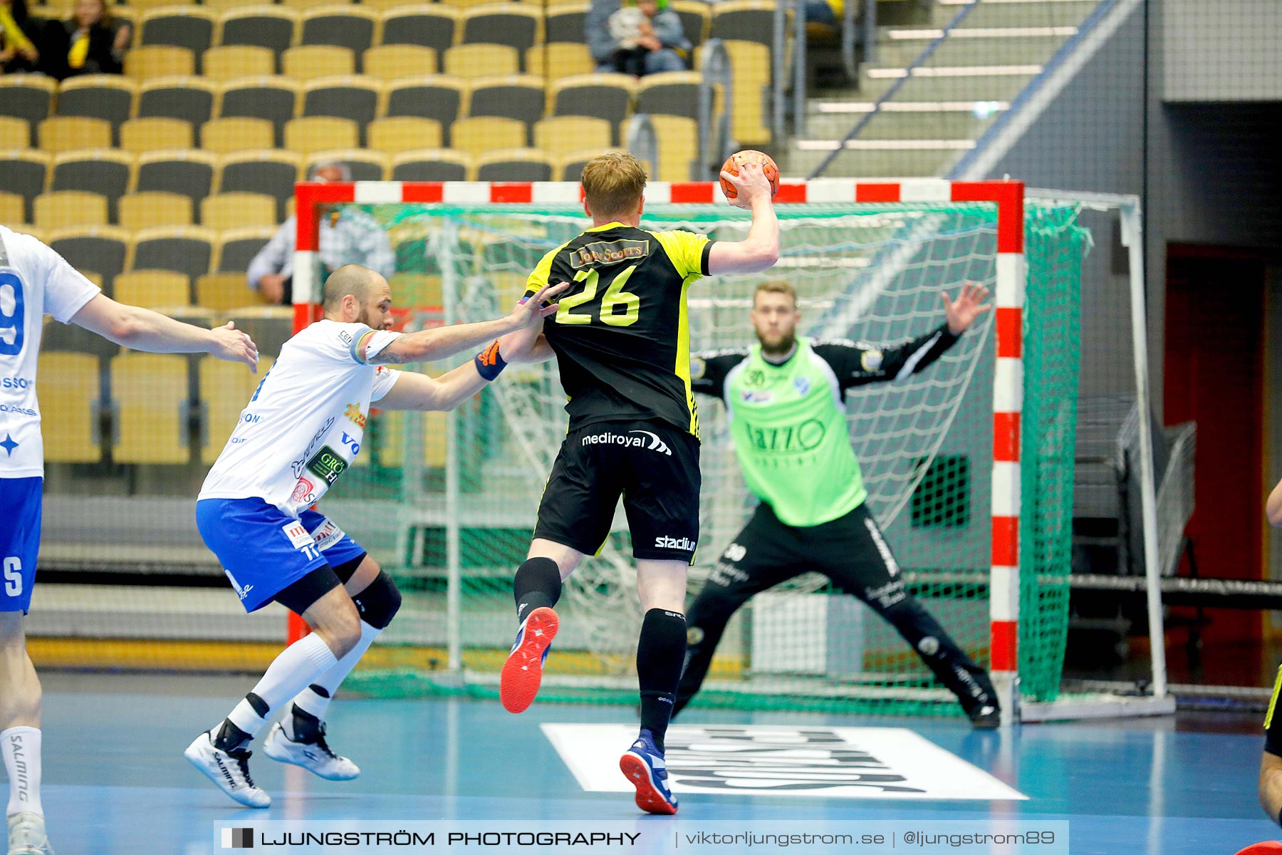 IK Sävehof-IFK Skövde HK 1/2-final 2 26-23,herr,Partille Arena,Partille,Sverige,Handboll,,2019,219532