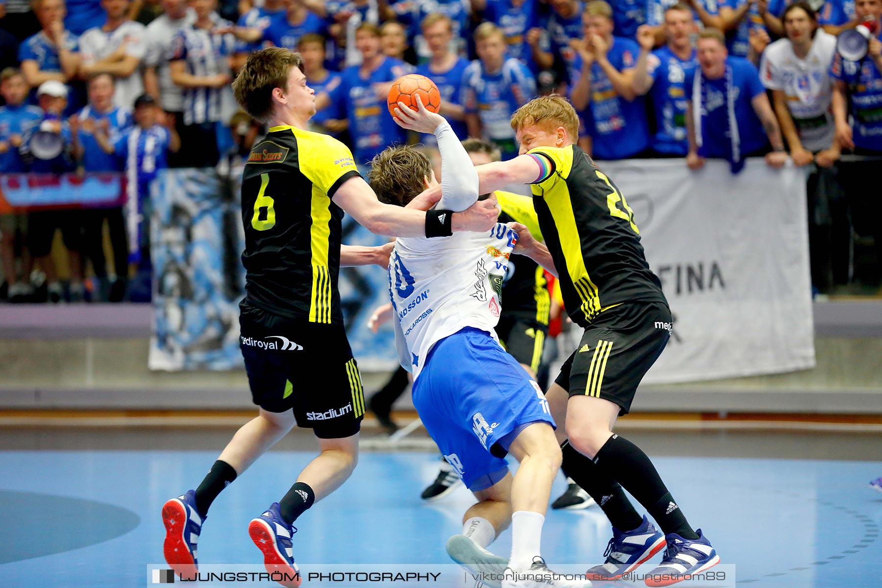 IK Sävehof-IFK Skövde HK 1/2-final 2 26-23,herr,Partille Arena,Partille,Sverige,Handboll,,2019,219537