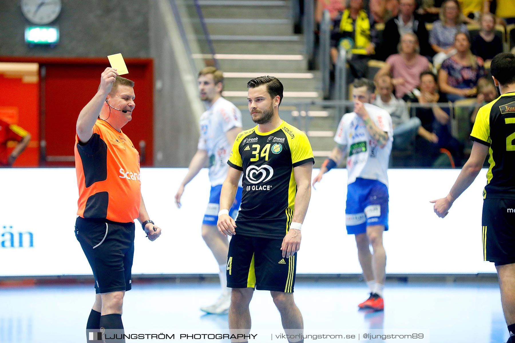 IK Sävehof-IFK Skövde HK 1/2-final 2 26-23,herr,Partille Arena,Partille,Sverige,Handboll,,2019,219547