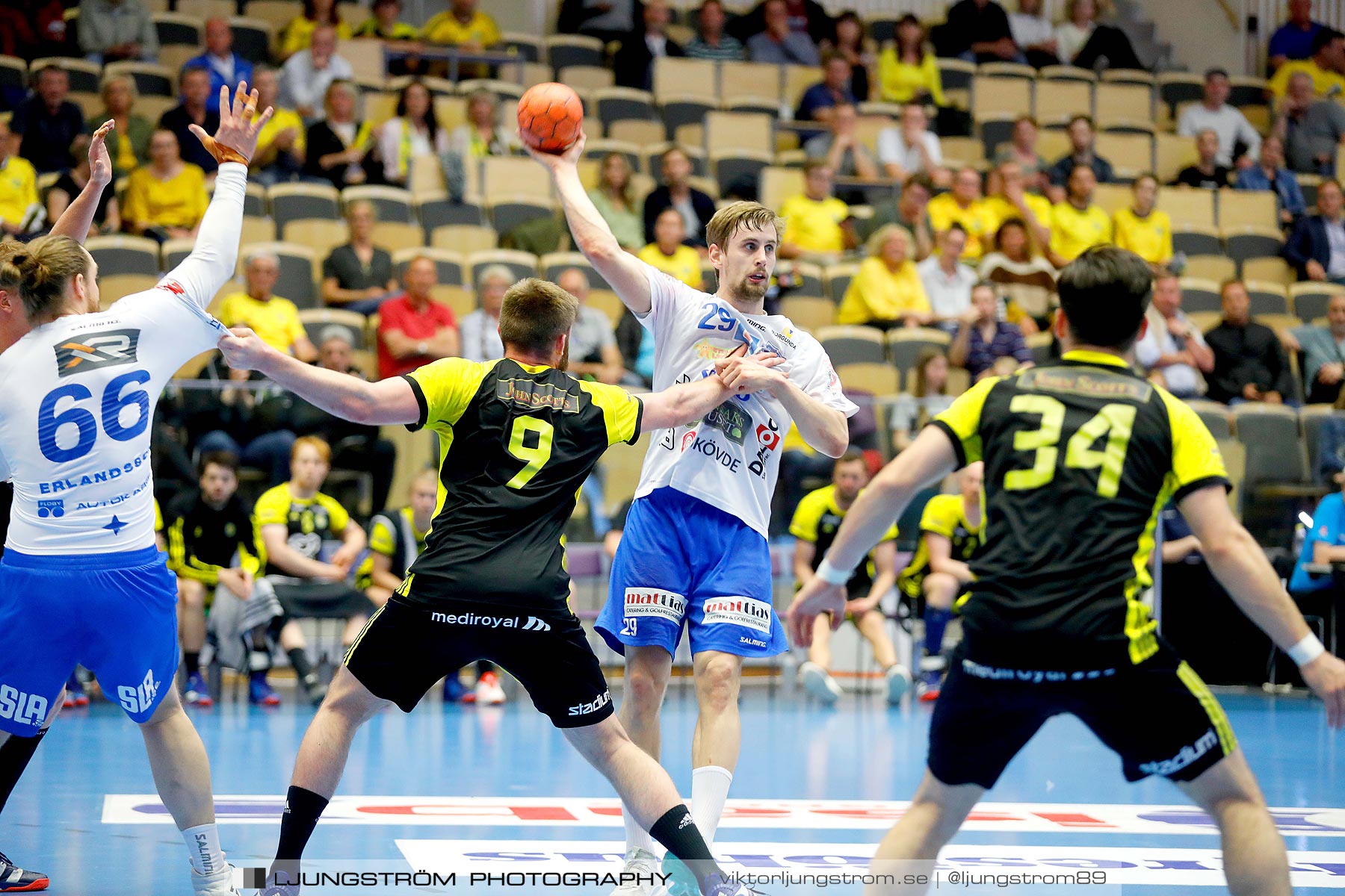 IK Sävehof-IFK Skövde HK 1/2-final 2 26-23,herr,Partille Arena,Partille,Sverige,Handboll,,2019,219553