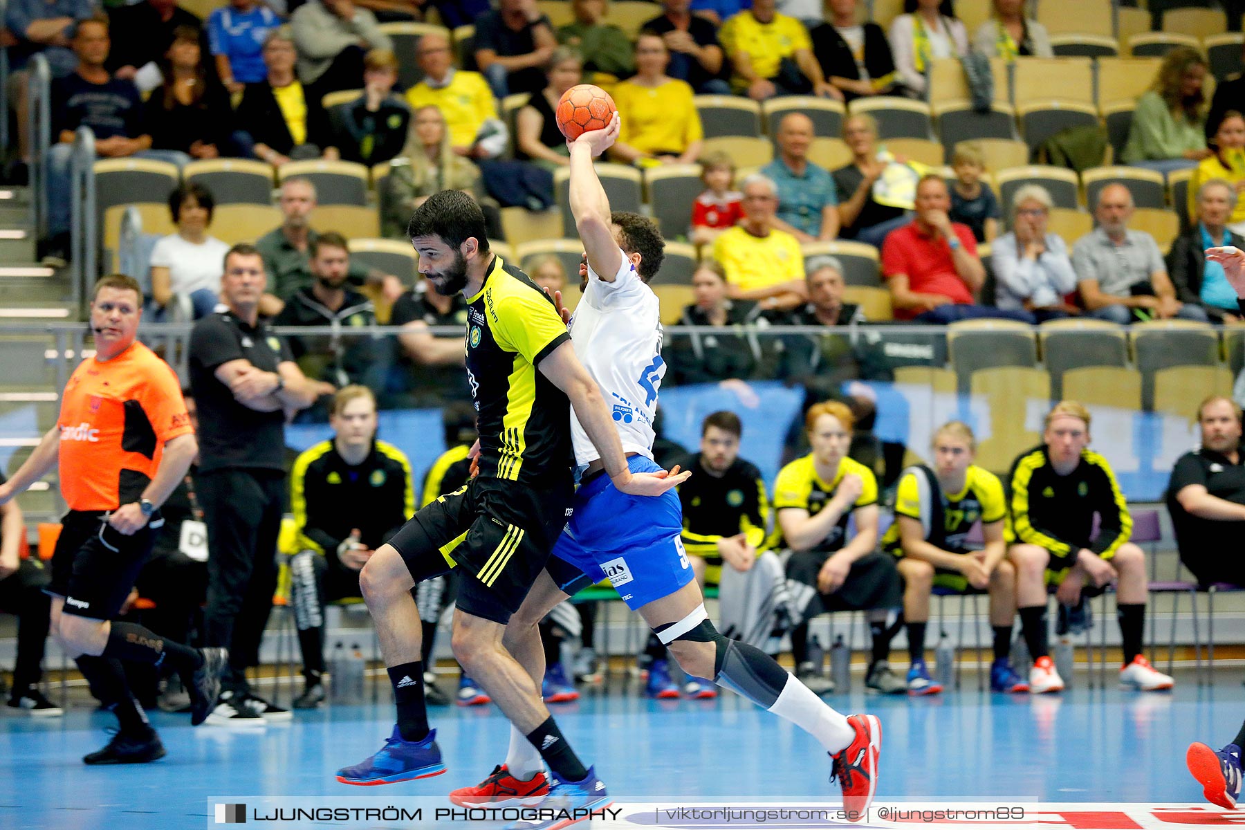 IK Sävehof-IFK Skövde HK 1/2-final 2 26-23,herr,Partille Arena,Partille,Sverige,Handboll,,2019,219564