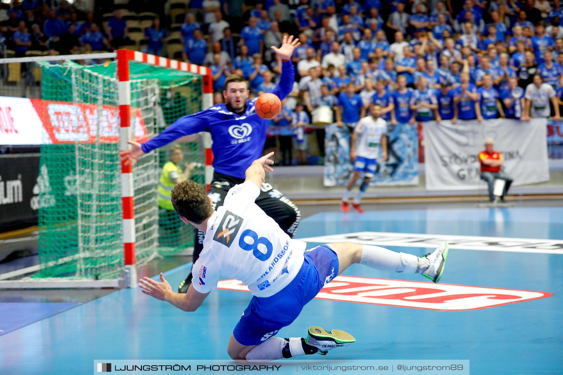 IK Sävehof-IFK Skövde HK 1/2-final 2 26-23,herr,Partille Arena,Partille,Sverige,Handboll,,2019,219567