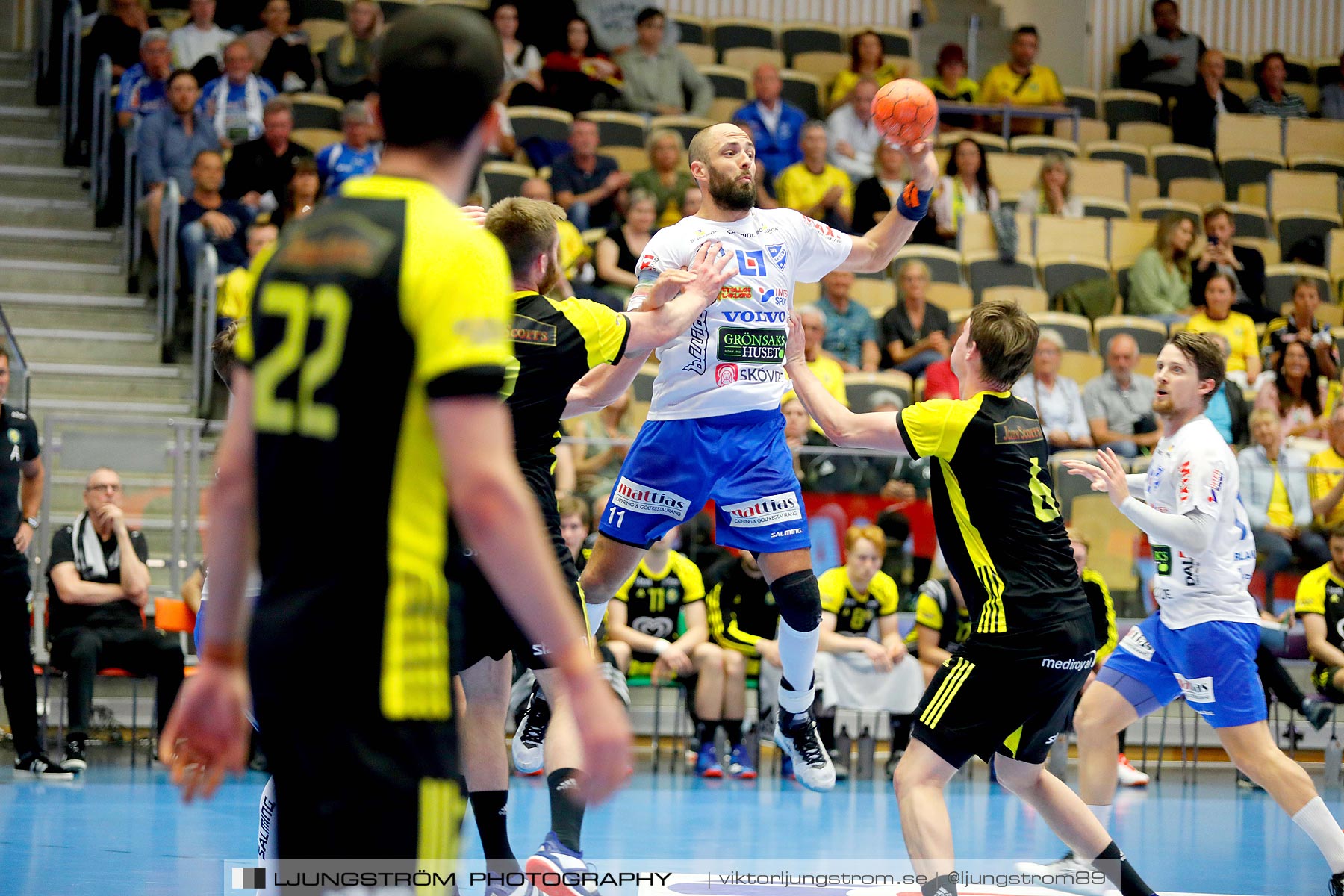 IK Sävehof-IFK Skövde HK 1/2-final 2 26-23,herr,Partille Arena,Partille,Sverige,Handboll,,2019,219574