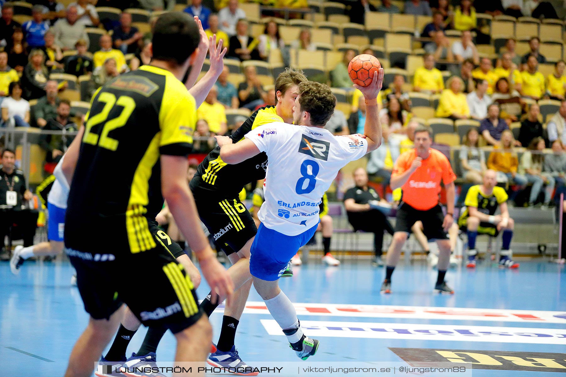 IK Sävehof-IFK Skövde HK 1/2-final 2 26-23,herr,Partille Arena,Partille,Sverige,Handboll,,2019,219576