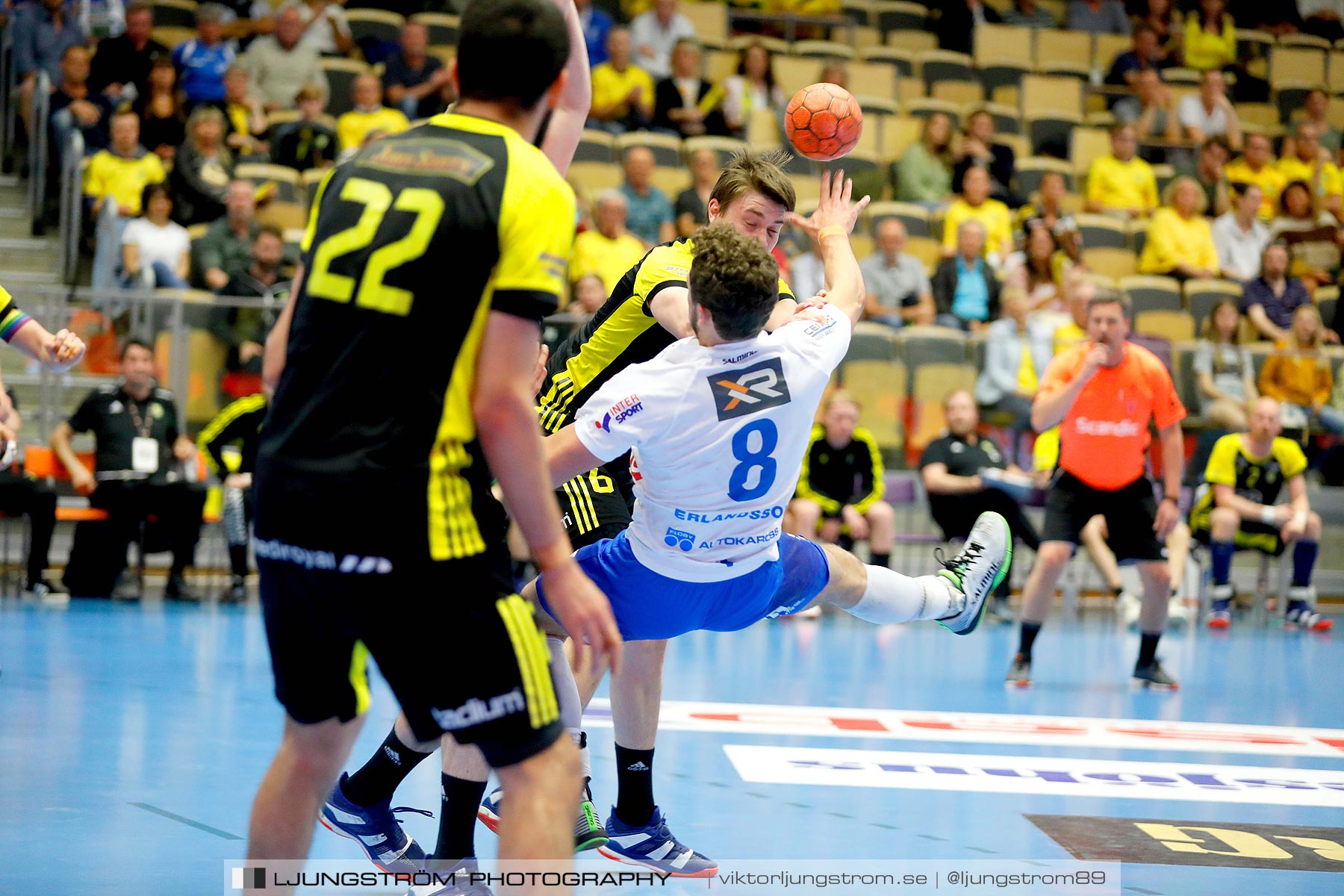 IK Sävehof-IFK Skövde HK 1/2-final 2 26-23,herr,Partille Arena,Partille,Sverige,Handboll,,2019,219577