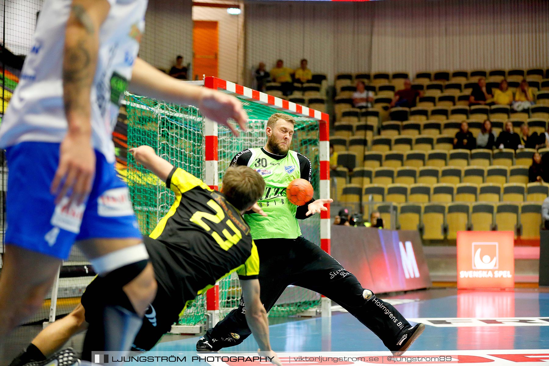 IK Sävehof-IFK Skövde HK 1/2-final 2 26-23,herr,Partille Arena,Partille,Sverige,Handboll,,2019,219584