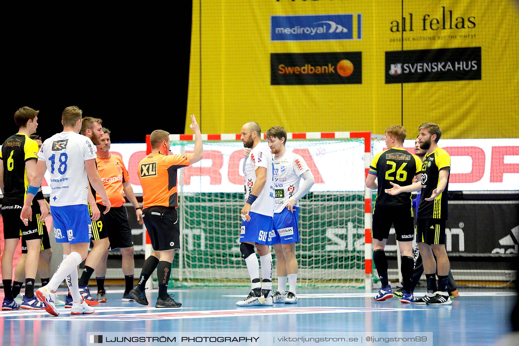 IK Sävehof-IFK Skövde HK 1/2-final 2 26-23,herr,Partille Arena,Partille,Sverige,Handboll,,2019,219590