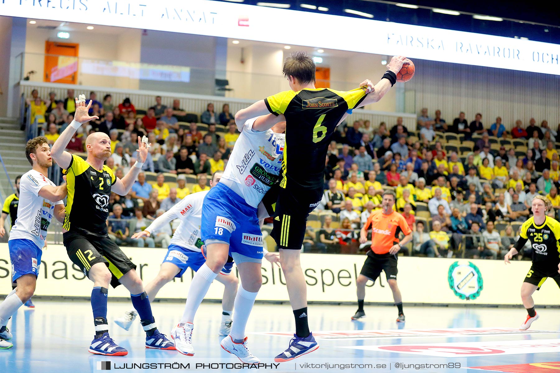 IK Sävehof-IFK Skövde HK 1/2-final 2 26-23,herr,Partille Arena,Partille,Sverige,Handboll,,2019,219595