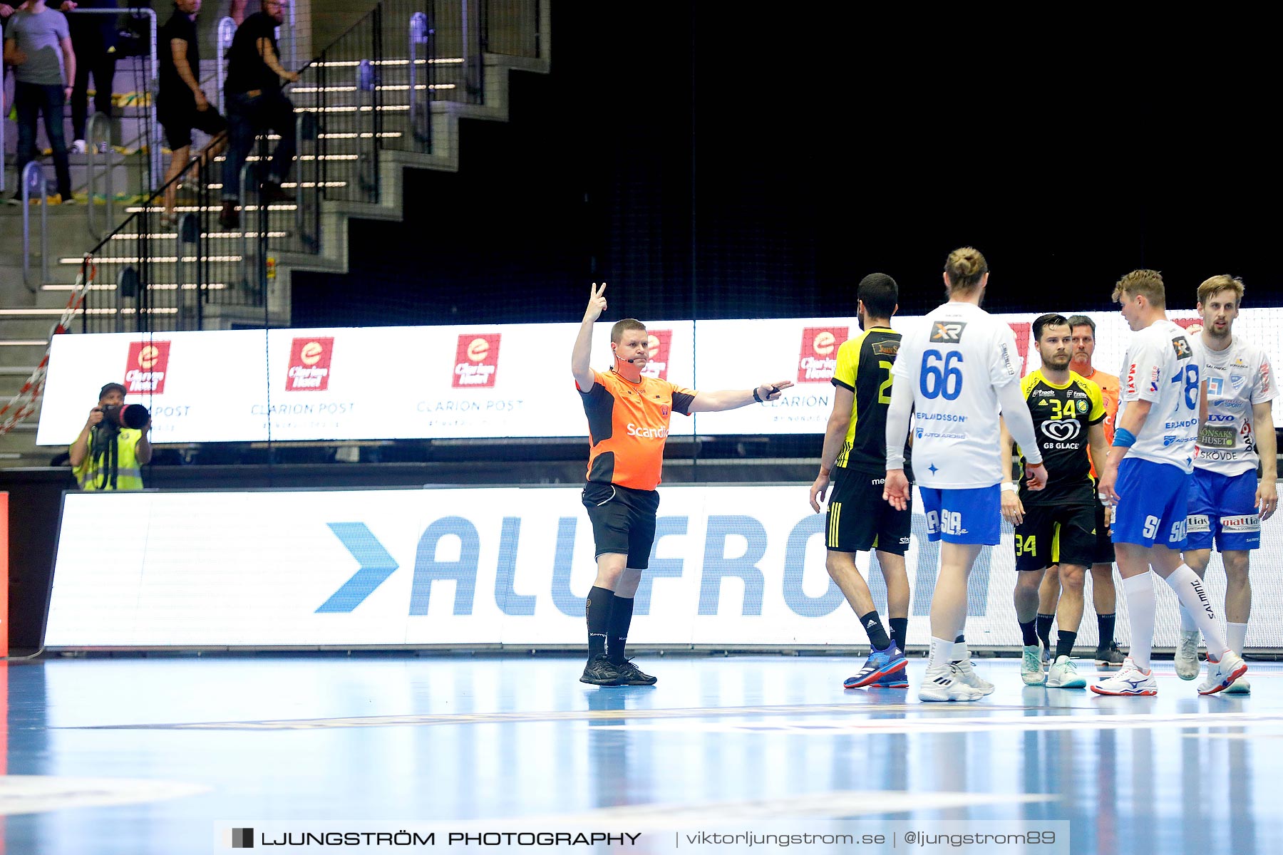 IK Sävehof-IFK Skövde HK 1/2-final 2 26-23,herr,Partille Arena,Partille,Sverige,Handboll,,2019,219605