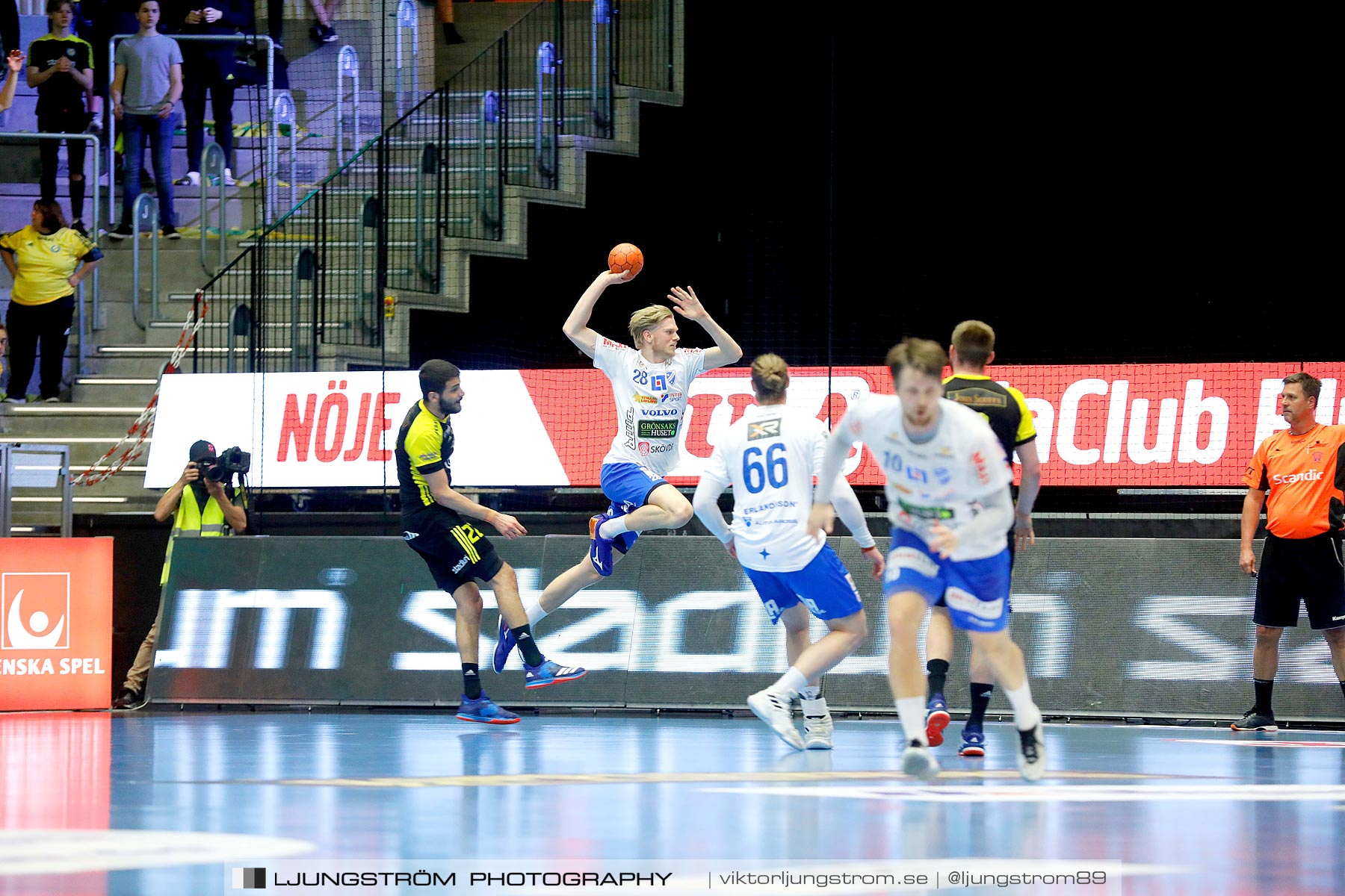 IK Sävehof-IFK Skövde HK 1/2-final 2 26-23,herr,Partille Arena,Partille,Sverige,Handboll,,2019,219608