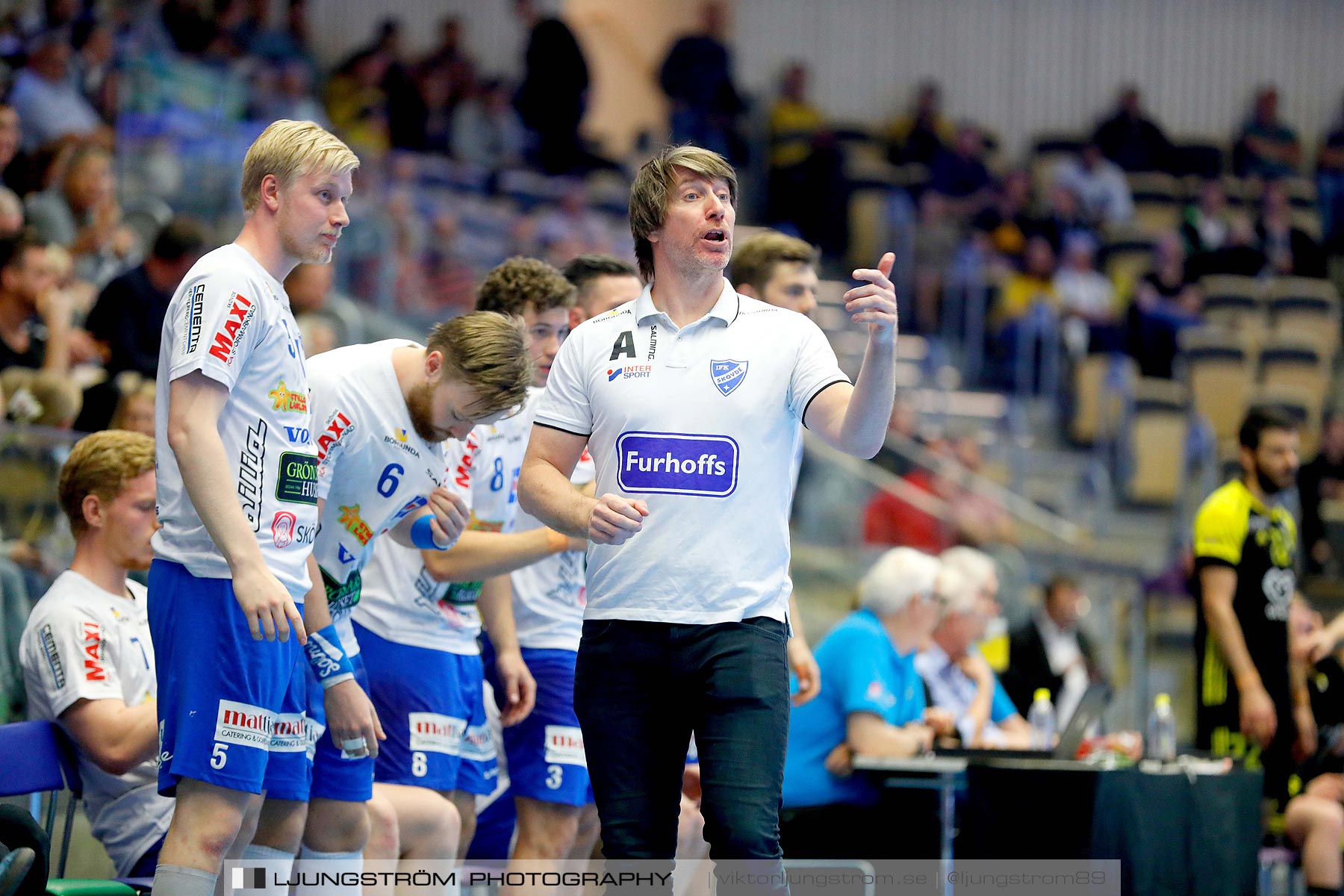 IK Sävehof-IFK Skövde HK 1/2-final 2 26-23,herr,Partille Arena,Partille,Sverige,Handboll,,2019,219620