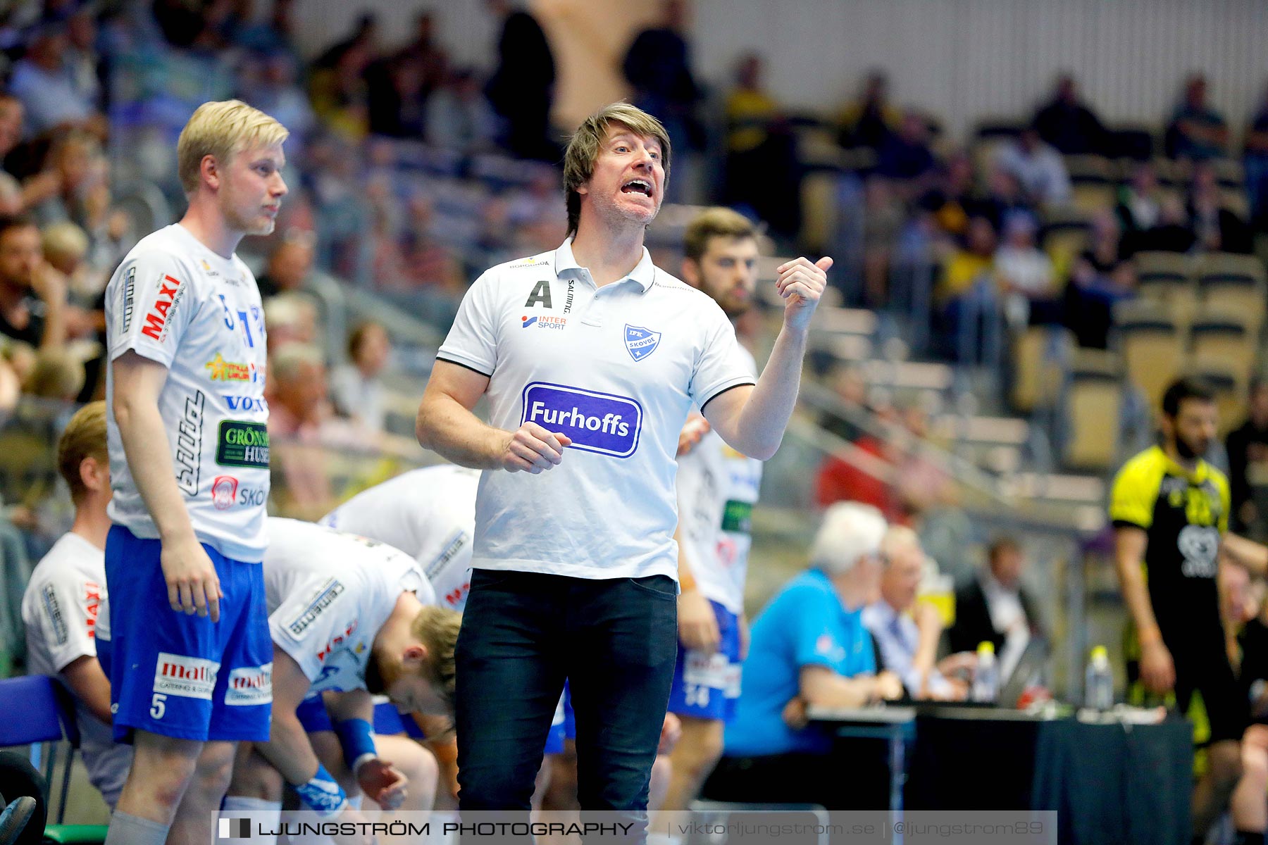 IK Sävehof-IFK Skövde HK 1/2-final 2 26-23,herr,Partille Arena,Partille,Sverige,Handboll,,2019,219622