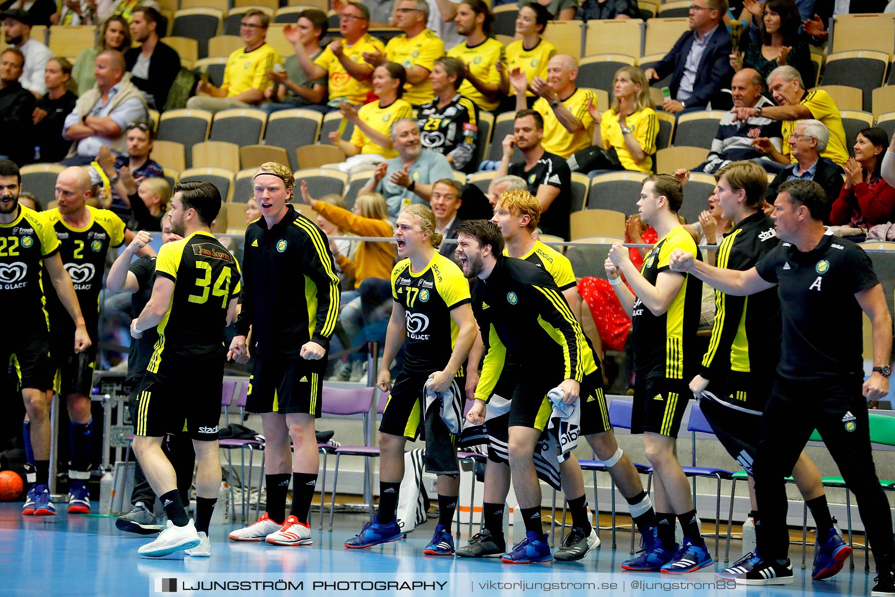 IK Sävehof-IFK Skövde HK 1/2-final 2 26-23,herr,Partille Arena,Partille,Sverige,Handboll,,2019,219651