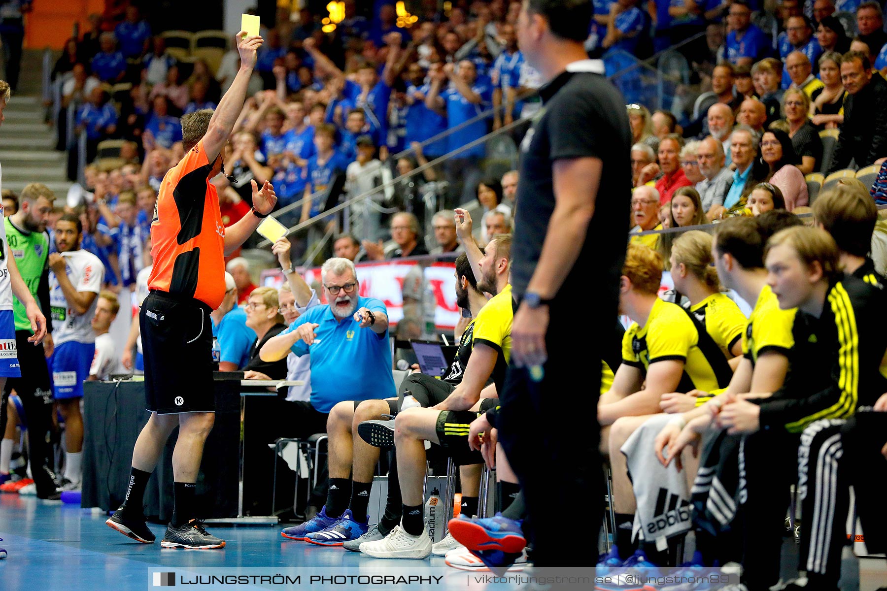 IK Sävehof-IFK Skövde HK 1/2-final 2 26-23,herr,Partille Arena,Partille,Sverige,Handboll,,2019,219669