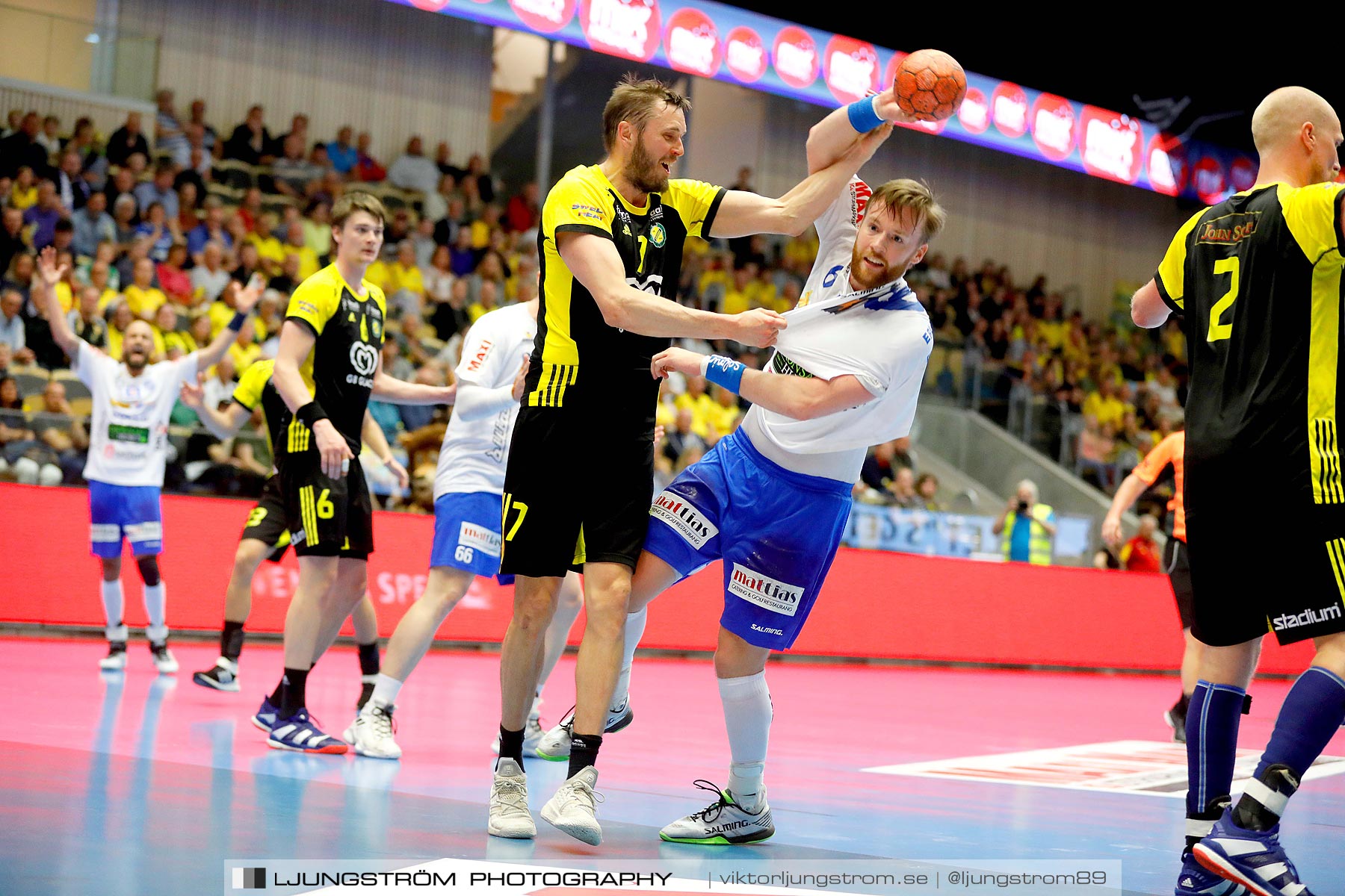 IK Sävehof-IFK Skövde HK 1/2-final 2 26-23,herr,Partille Arena,Partille,Sverige,Handboll,,2019,219689