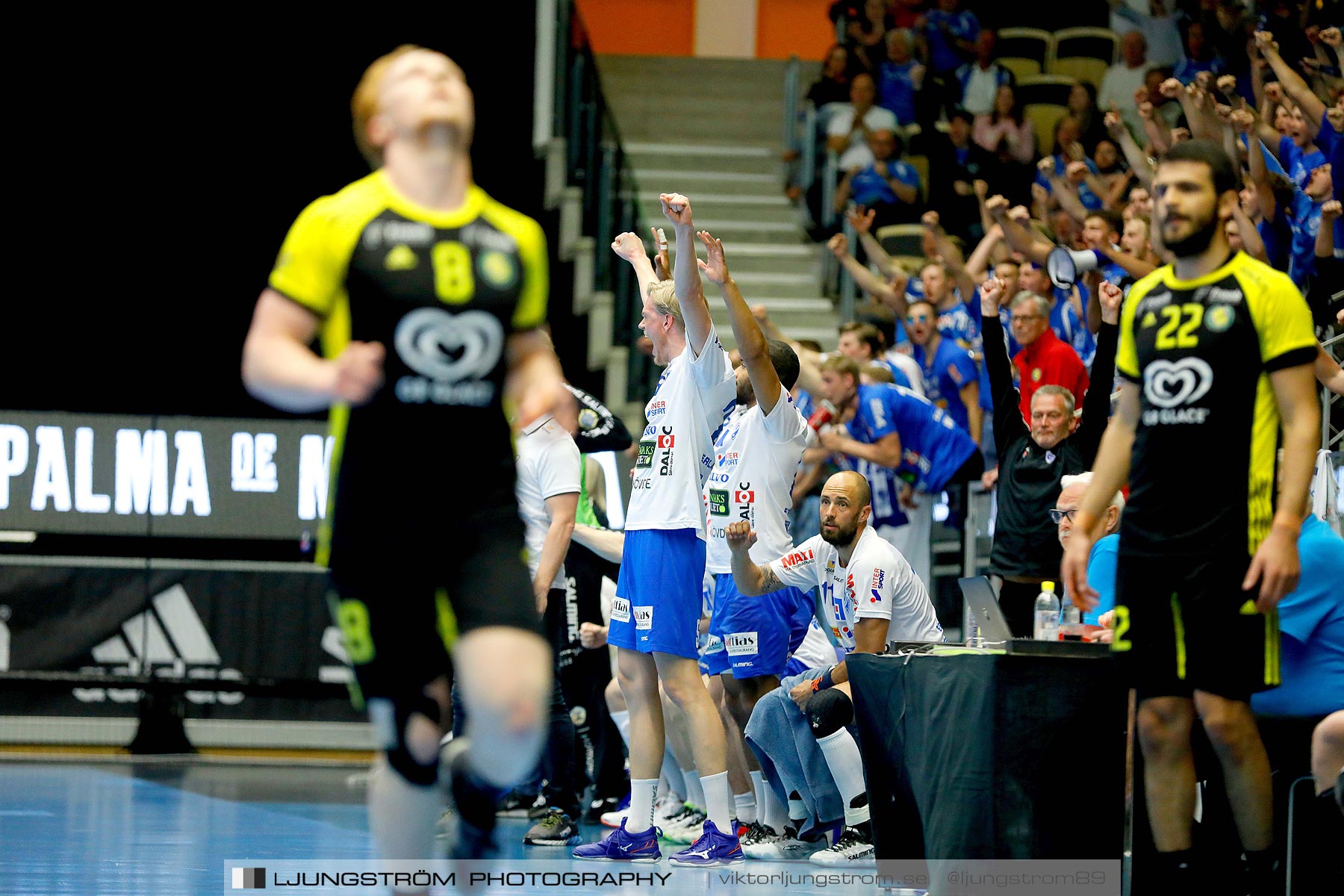 IK Sävehof-IFK Skövde HK 1/2-final 2 26-23,herr,Partille Arena,Partille,Sverige,Handboll,,2019,219698