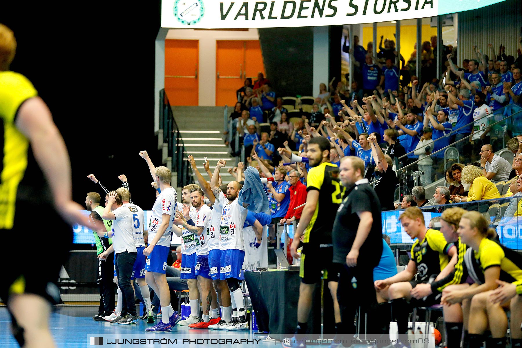 IK Sävehof-IFK Skövde HK 1/2-final 2 26-23,herr,Partille Arena,Partille,Sverige,Handboll,,2019,219699