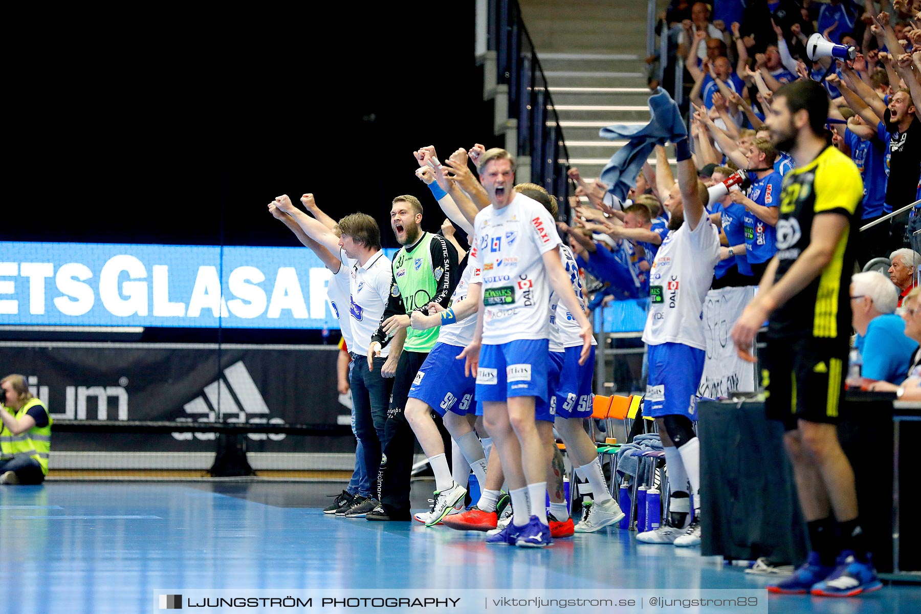 IK Sävehof-IFK Skövde HK 1/2-final 2 26-23,herr,Partille Arena,Partille,Sverige,Handboll,,2019,219700