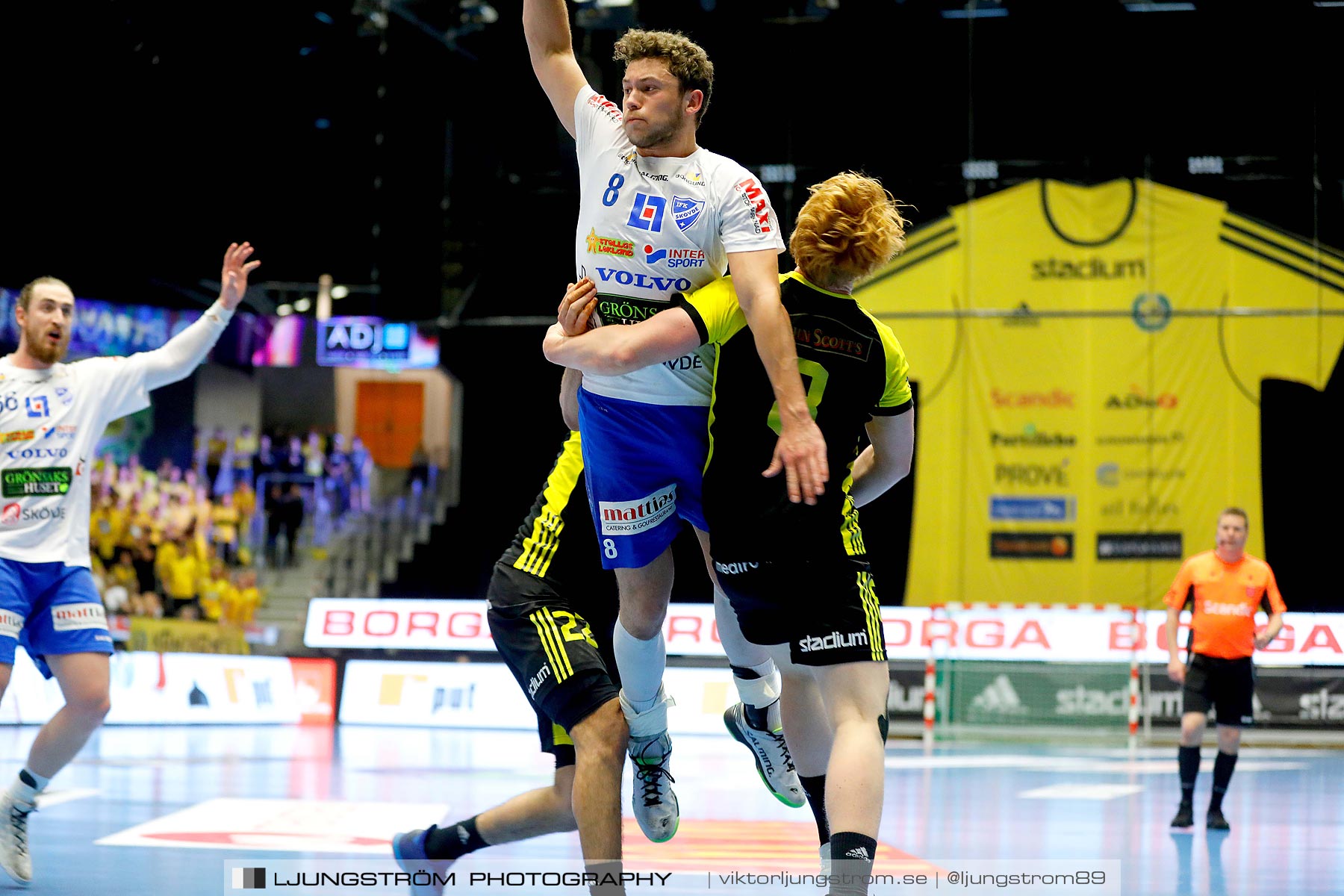 IK Sävehof-IFK Skövde HK 1/2-final 2 26-23,herr,Partille Arena,Partille,Sverige,Handboll,,2019,219702