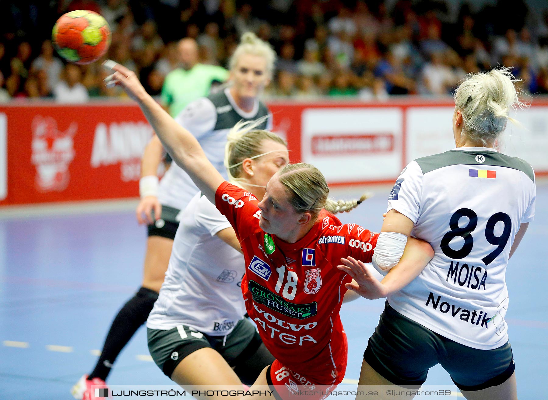 Annliz Cup Skövde HF-CSM București 20-24,dam,Skövde Idrottshall,Skövde,Sverige,Handboll,,2019,220949