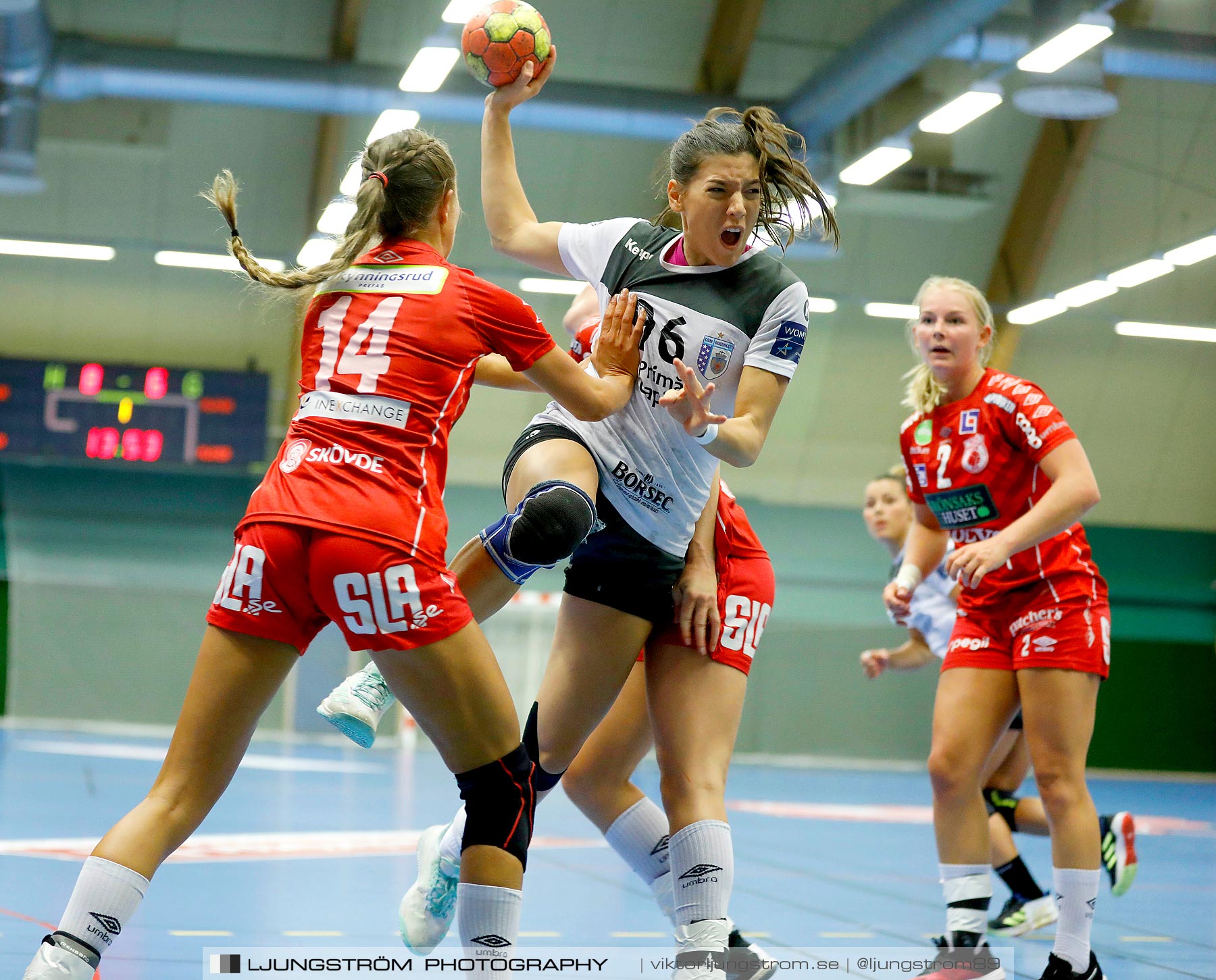 Annliz Cup Skövde HF-CSM București 20-24,dam,Skövde Idrottshall,Skövde,Sverige,Handboll,,2019,220964