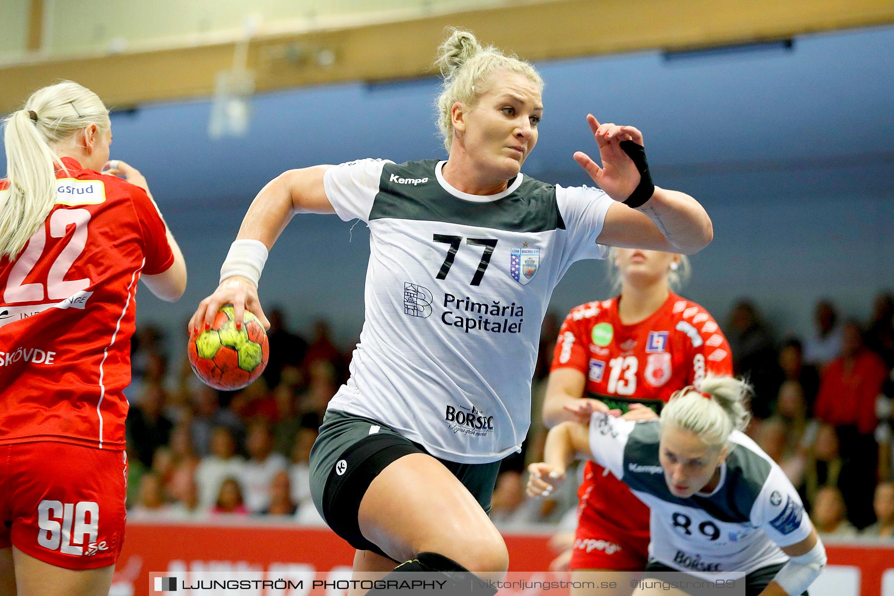 Annliz Cup Skövde HF-CSM București 20-24,dam,Skövde Idrottshall,Skövde,Sverige,Handboll,,2019,220983