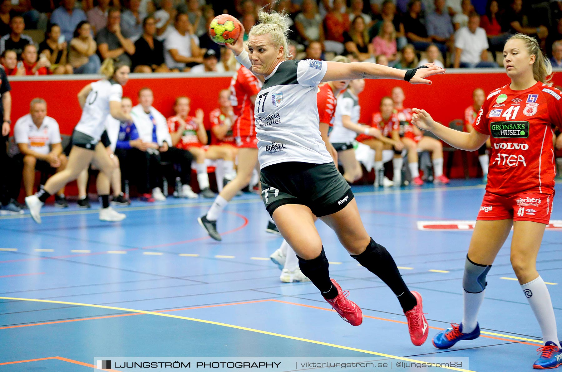 Annliz Cup Skövde HF-CSM București 20-24,dam,Skövde Idrottshall,Skövde,Sverige,Handboll,,2019,221001