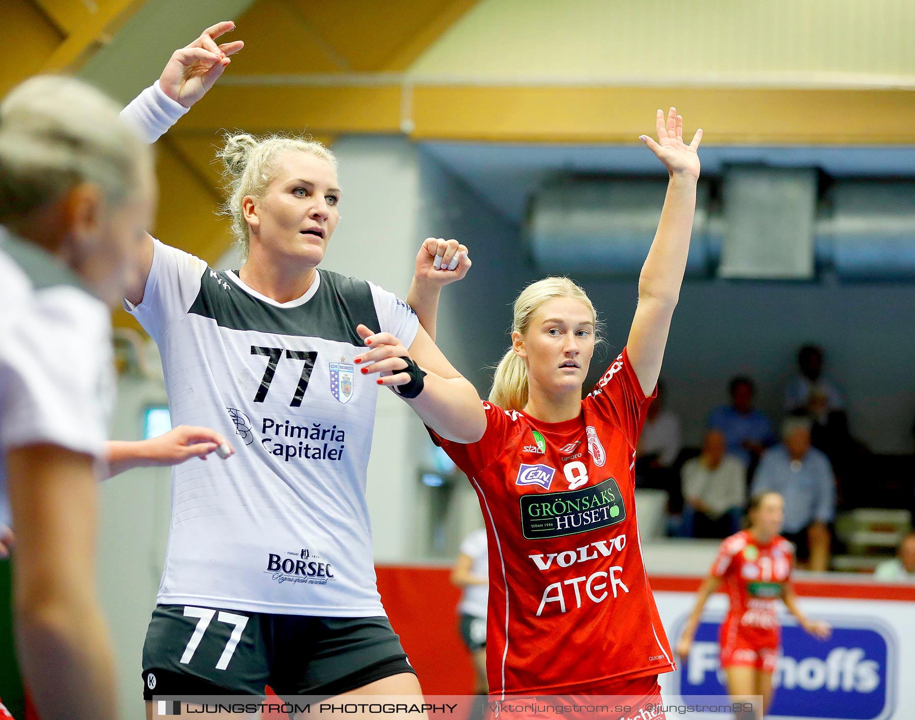 Annliz Cup Skövde HF-CSM București 20-24,dam,Skövde Idrottshall,Skövde,Sverige,Handboll,,2019,221034