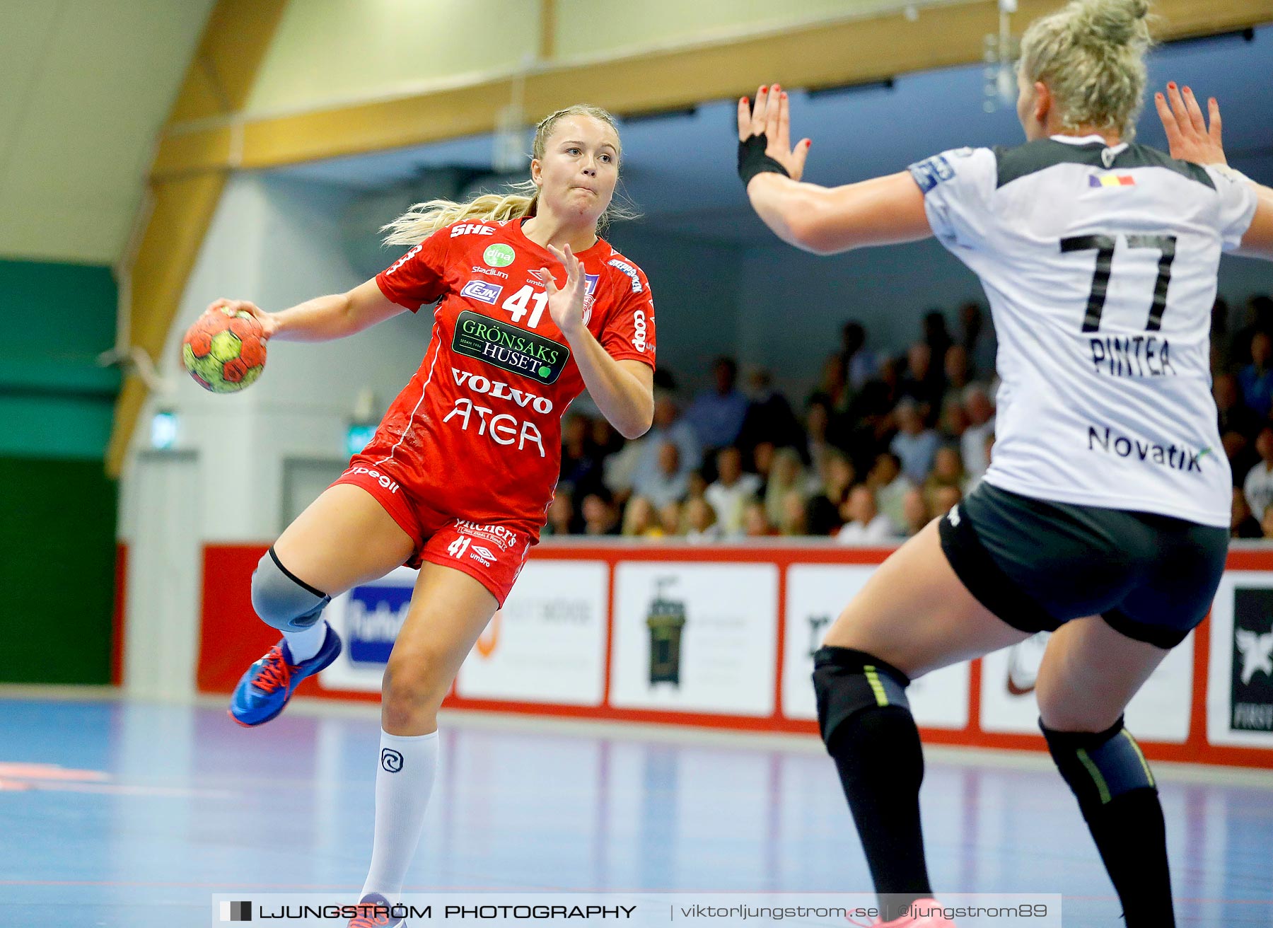 Annliz Cup Skövde HF-CSM București 20-24,dam,Skövde Idrottshall,Skövde,Sverige,Handboll,,2019,221050