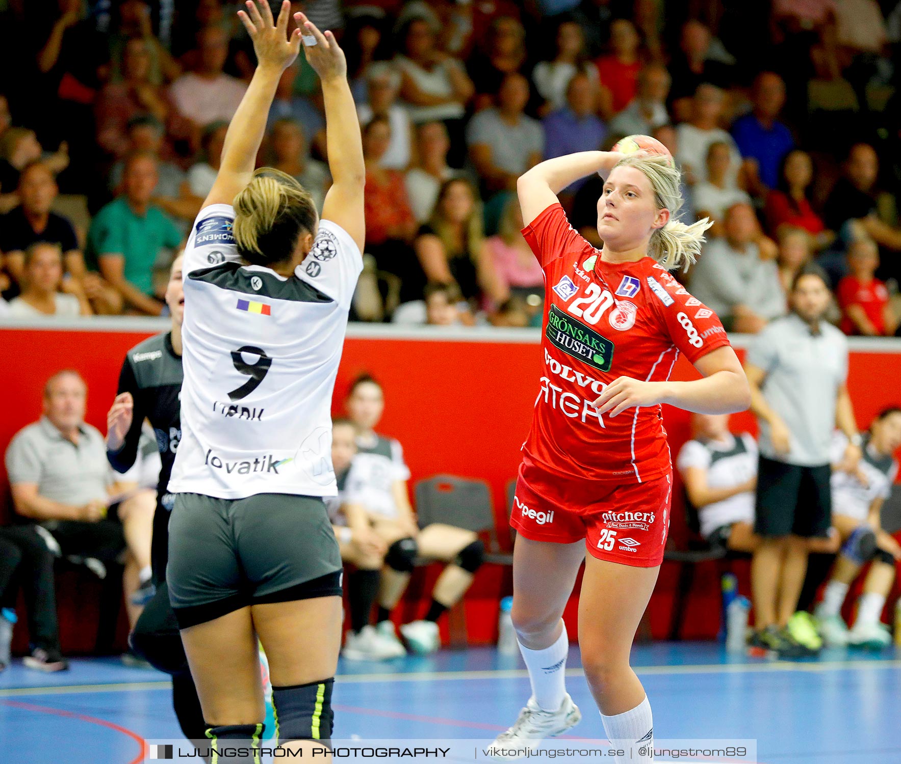 Annliz Cup Skövde HF-CSM București 20-24,dam,Skövde Idrottshall,Skövde,Sverige,Handboll,,2019,221066