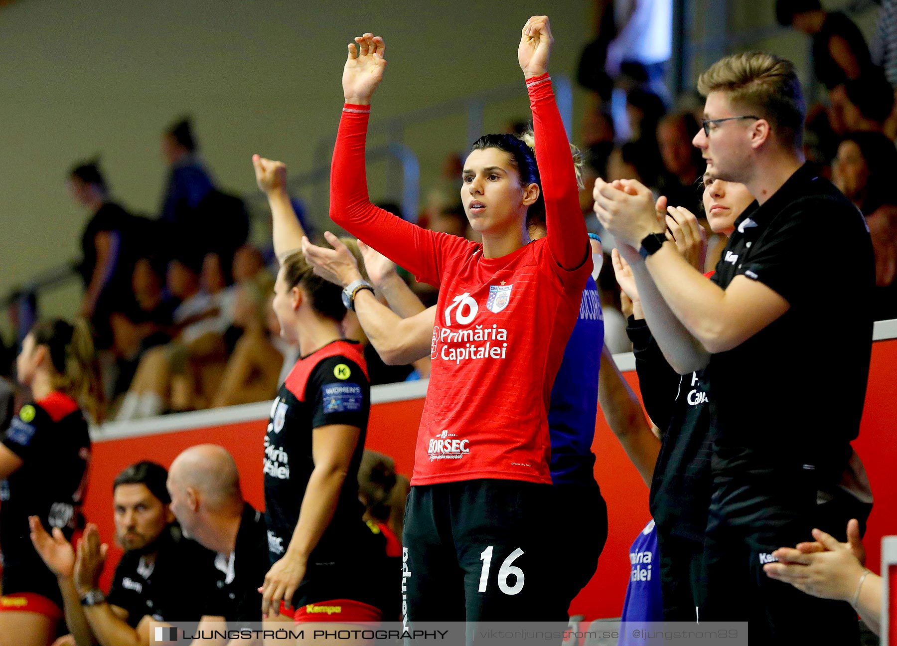 Annliz Cup CSM București-Ajax København 20-19,dam,Skövde Idrottshall,Skövde,Sverige,Handboll,,2019,221117