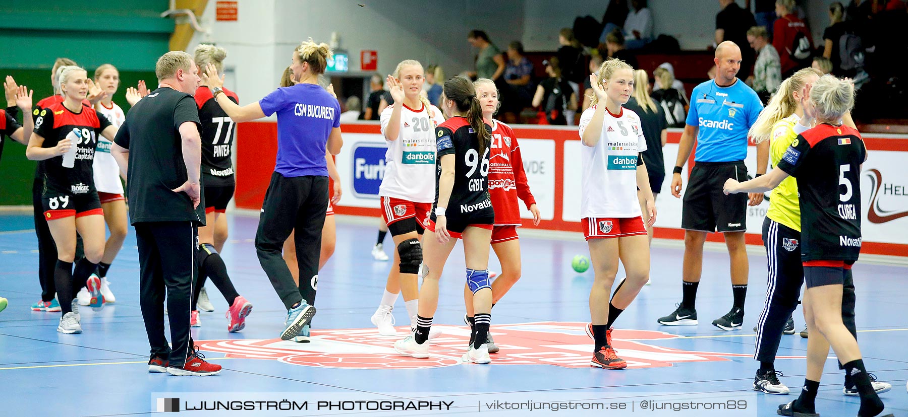 Annliz Cup CSM București-Ajax København 20-19,dam,Skövde Idrottshall,Skövde,Sverige,Handboll,,2019,221211