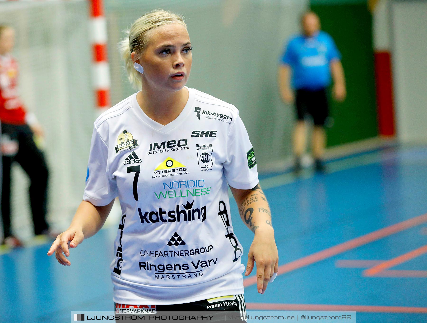 Annliz Cup DHC Slavia Praha-Kungälvs HK 21-26,dam,Skövde Idrottshall,Skövde,Sverige,Handboll,,2019,221407