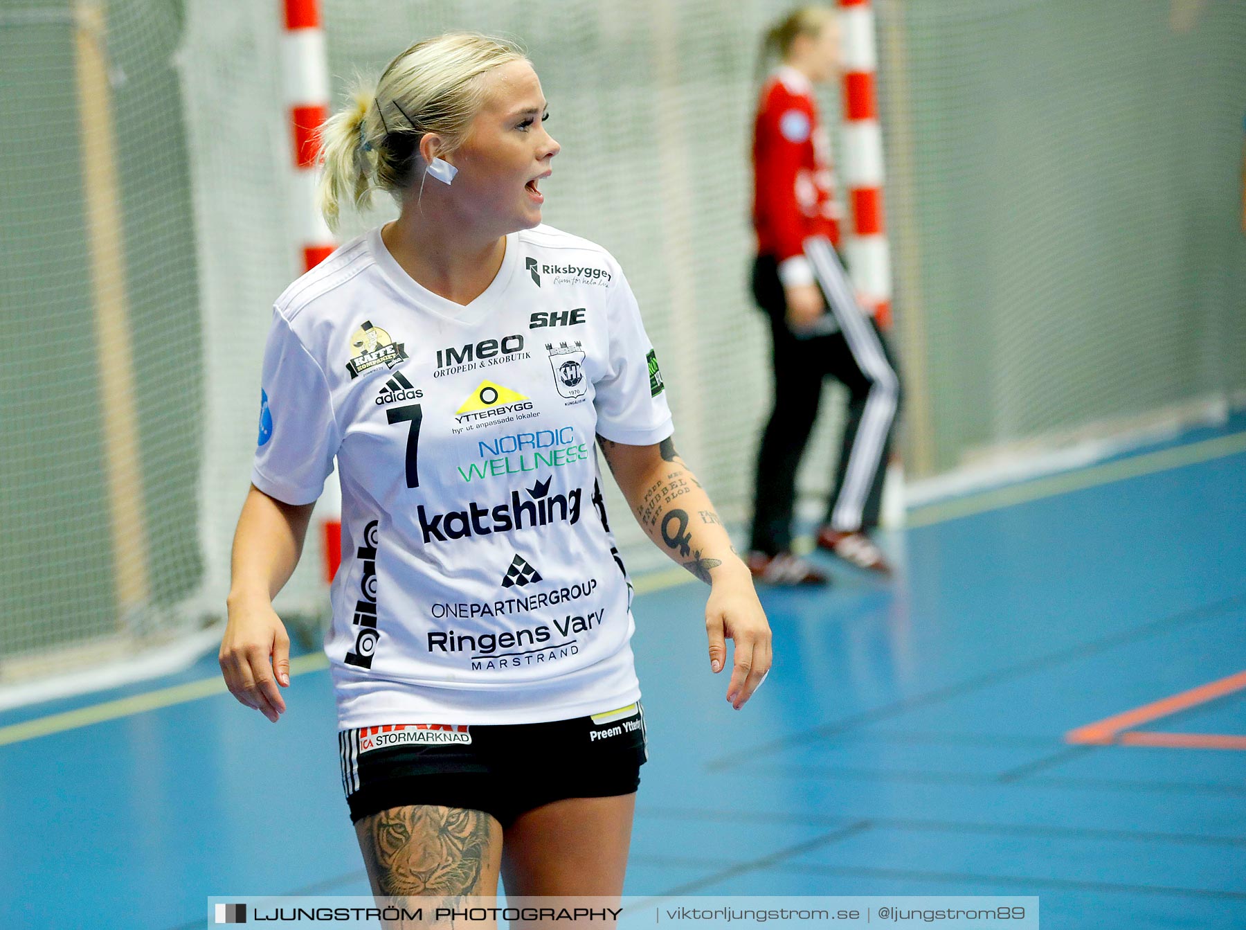 Annliz Cup DHC Slavia Praha-Kungälvs HK 21-26,dam,Skövde Idrottshall,Skövde,Sverige,Handboll,,2019,221408