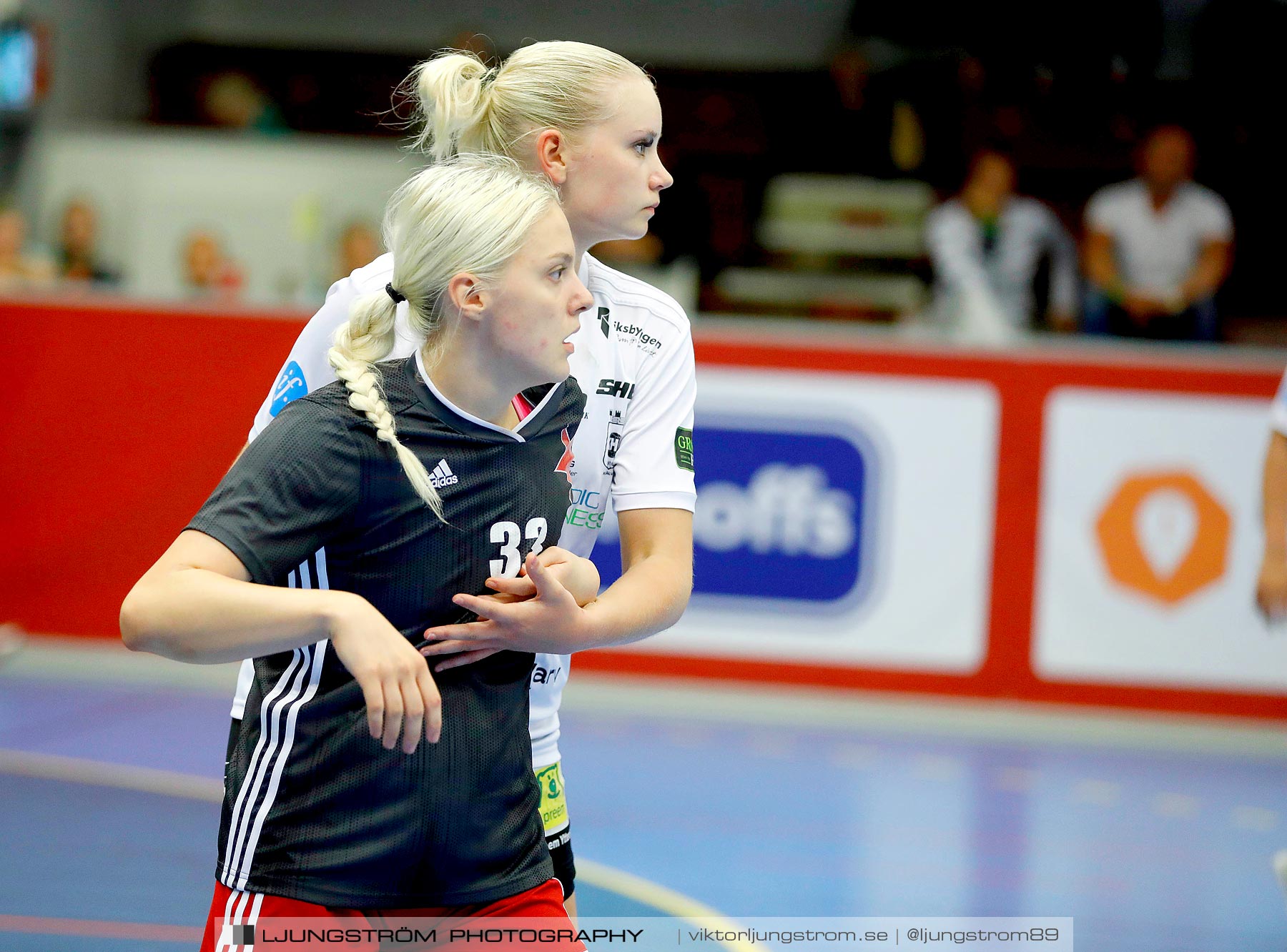 Annliz Cup DHC Slavia Praha-Kungälvs HK 21-26,dam,Skövde Idrottshall,Skövde,Sverige,Handboll,,2019,221409