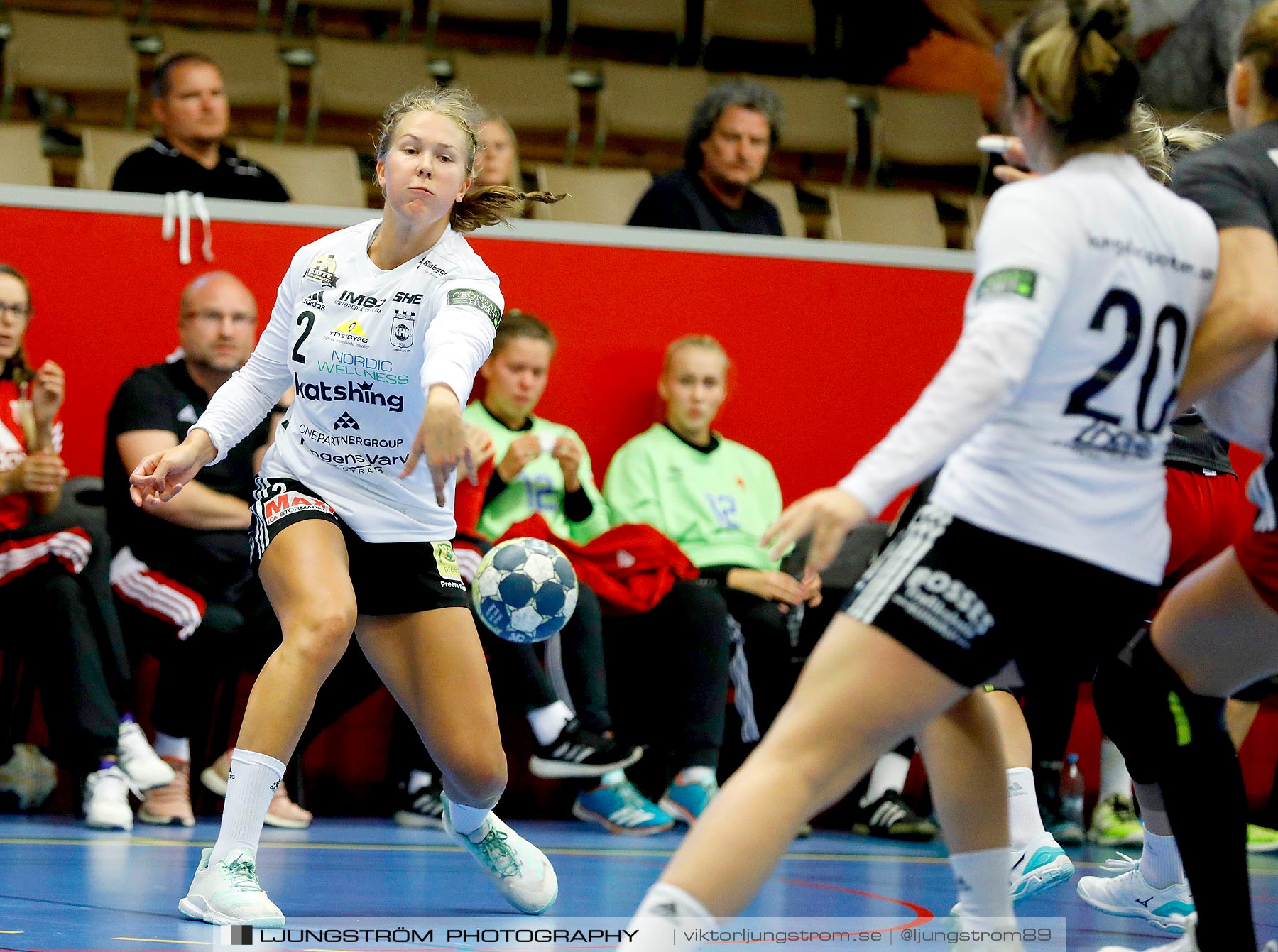 Annliz Cup DHC Slavia Praha-Kungälvs HK 21-26,dam,Skövde Idrottshall,Skövde,Sverige,Handboll,,2019,221434