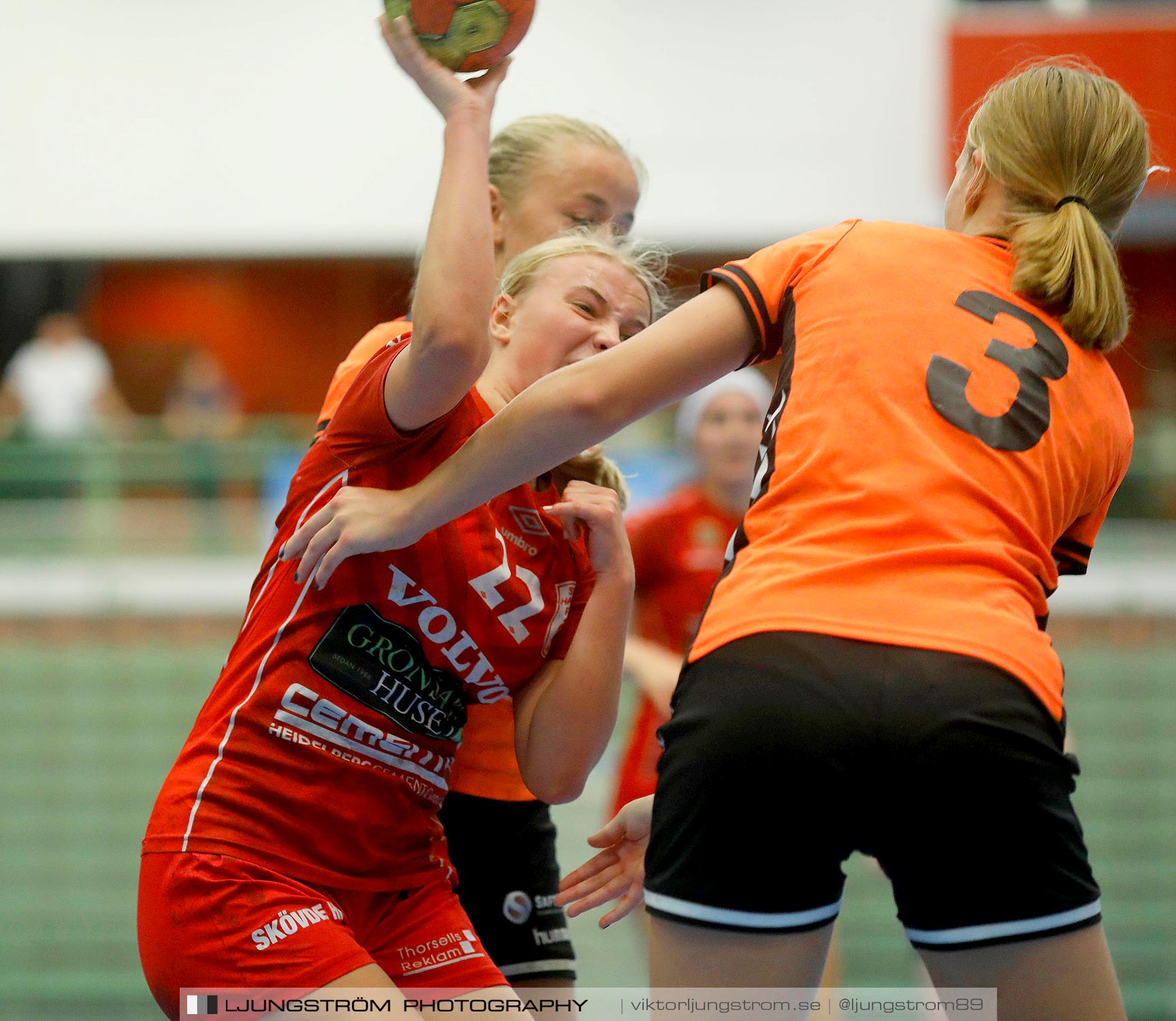 Annliz Cup F16-1 Skövde HF-Stockholmspolisen IF HF 23-16,dam,Arena Skövde,Skövde,Sverige,Handboll,,2019,221813