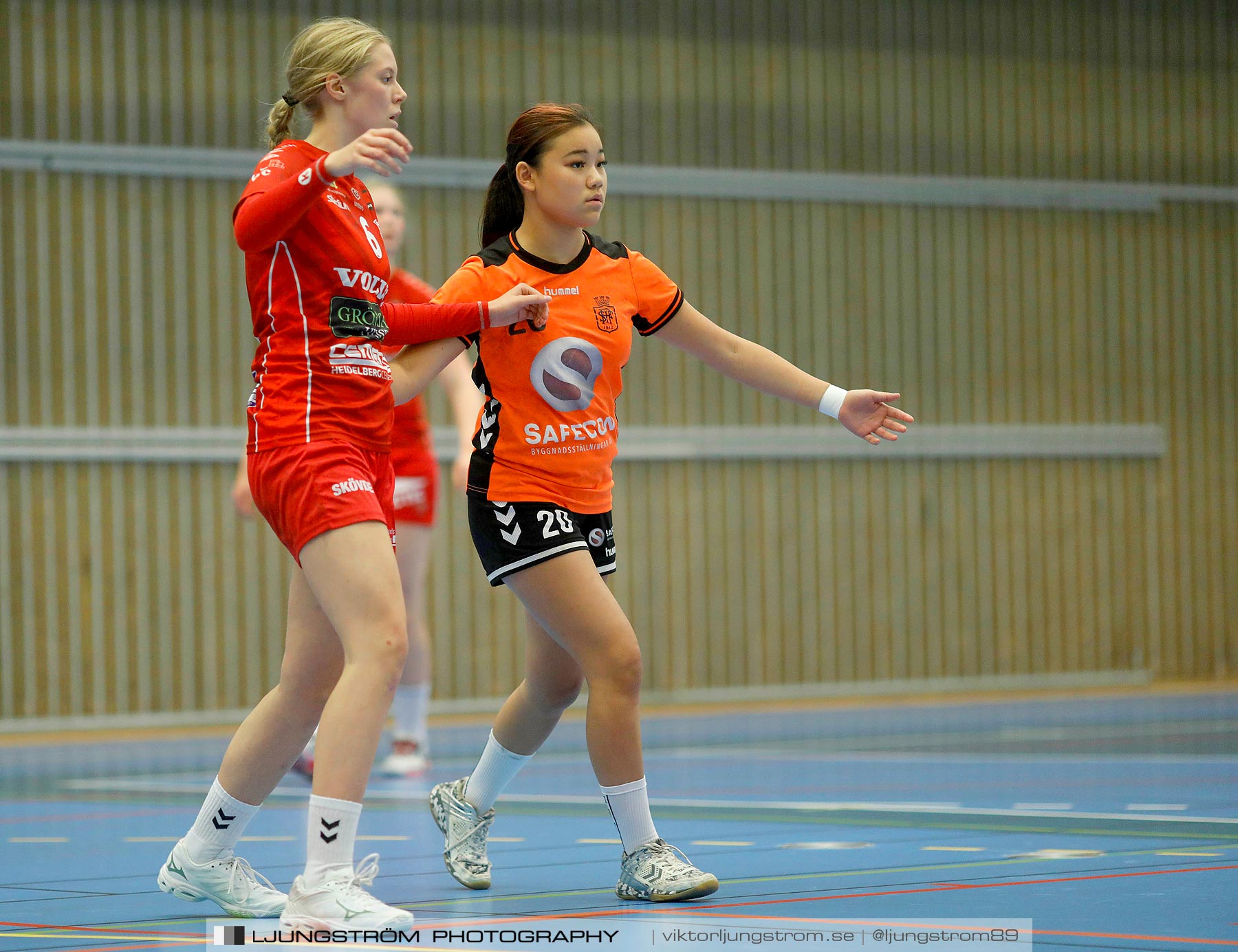 Annliz Cup F16-1 Skövde HF-Stockholmspolisen IF HF 23-16,dam,Arena Skövde,Skövde,Sverige,Handboll,,2019,221825