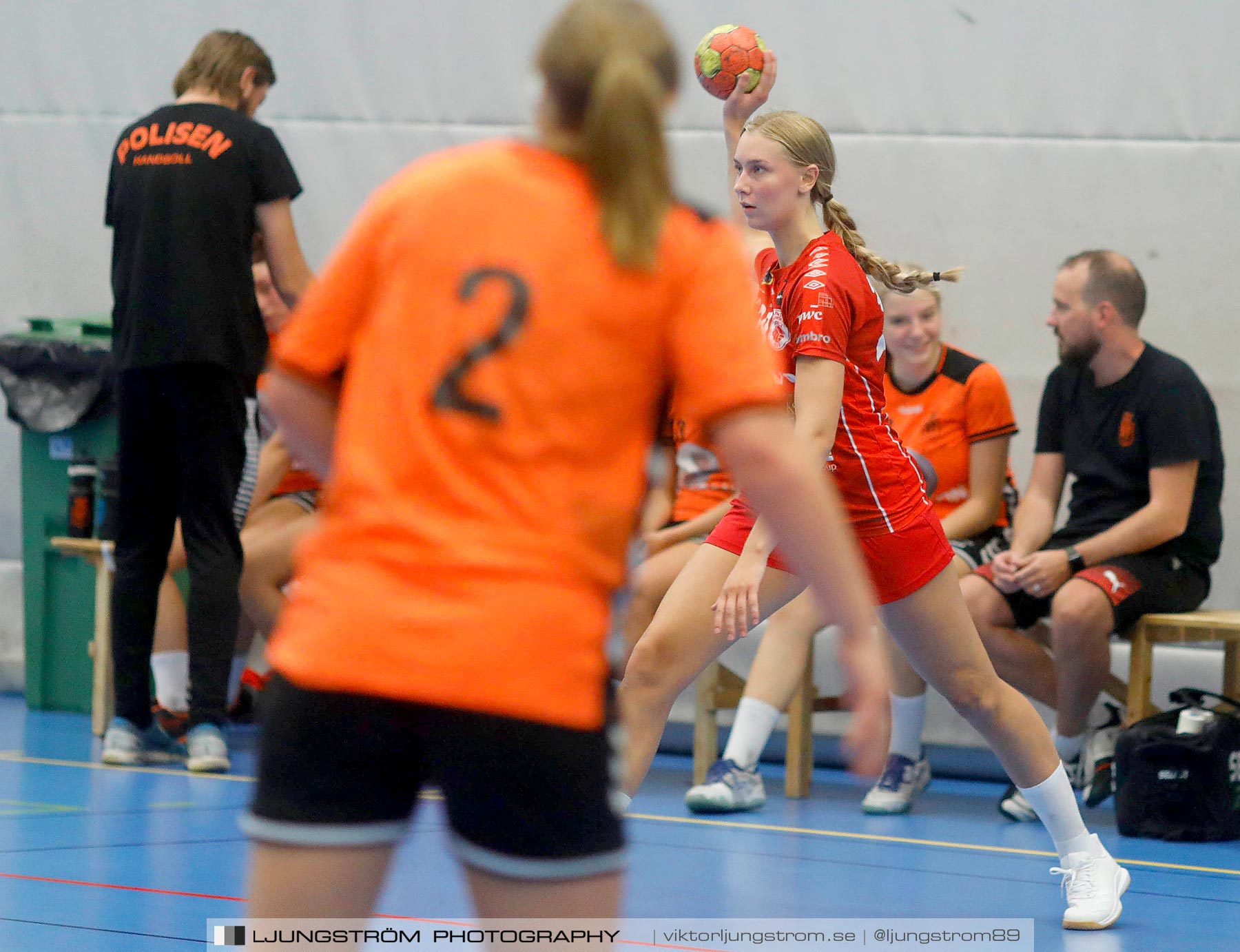 Annliz Cup F16-1 Skövde HF-Stockholmspolisen IF HF 23-16,dam,Arena Skövde,Skövde,Sverige,Handboll,,2019,221835