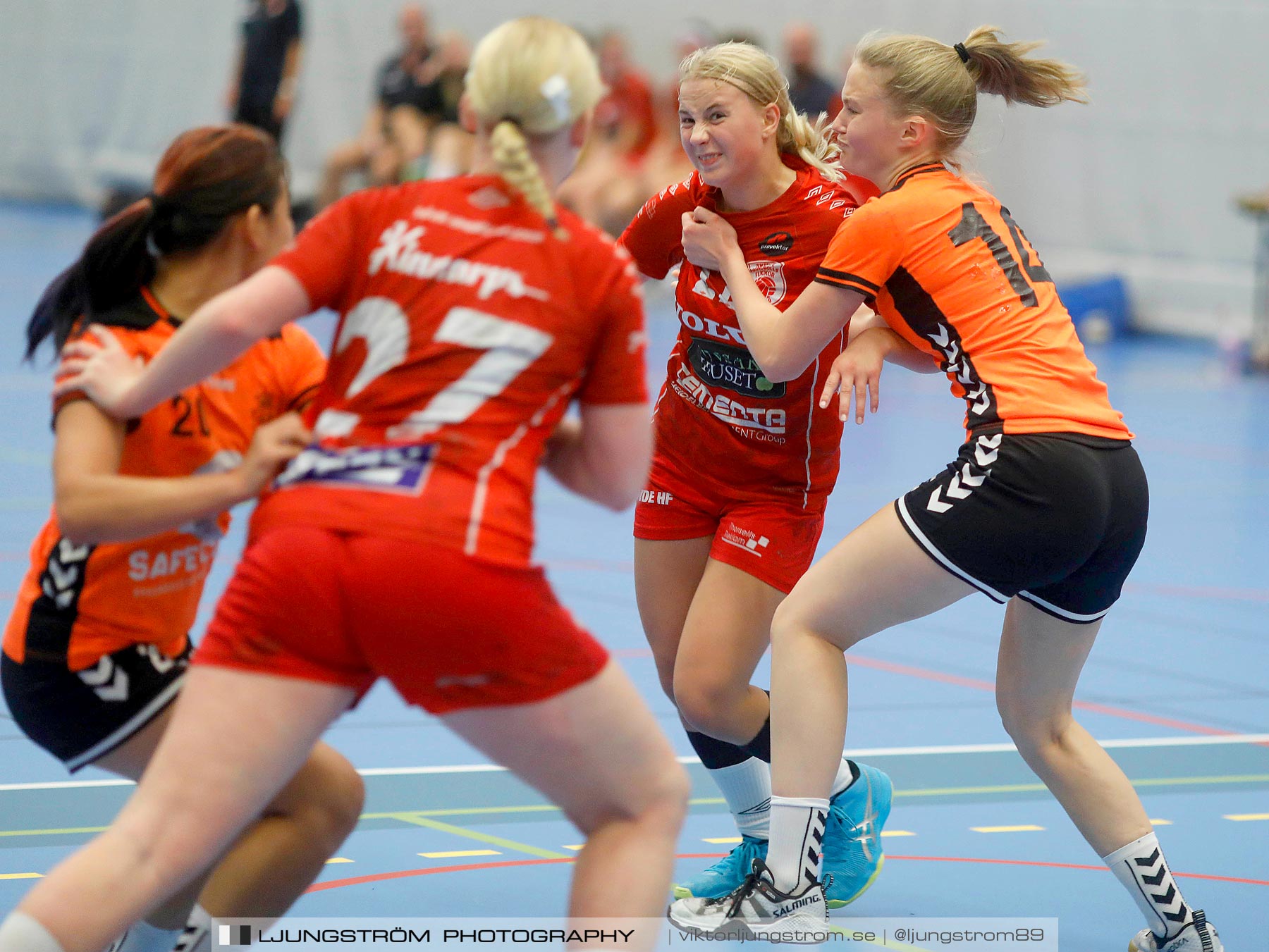 Annliz Cup F16-1 Skövde HF-Stockholmspolisen IF HF 23-16,dam,Arena Skövde,Skövde,Sverige,Handboll,,2019,221838