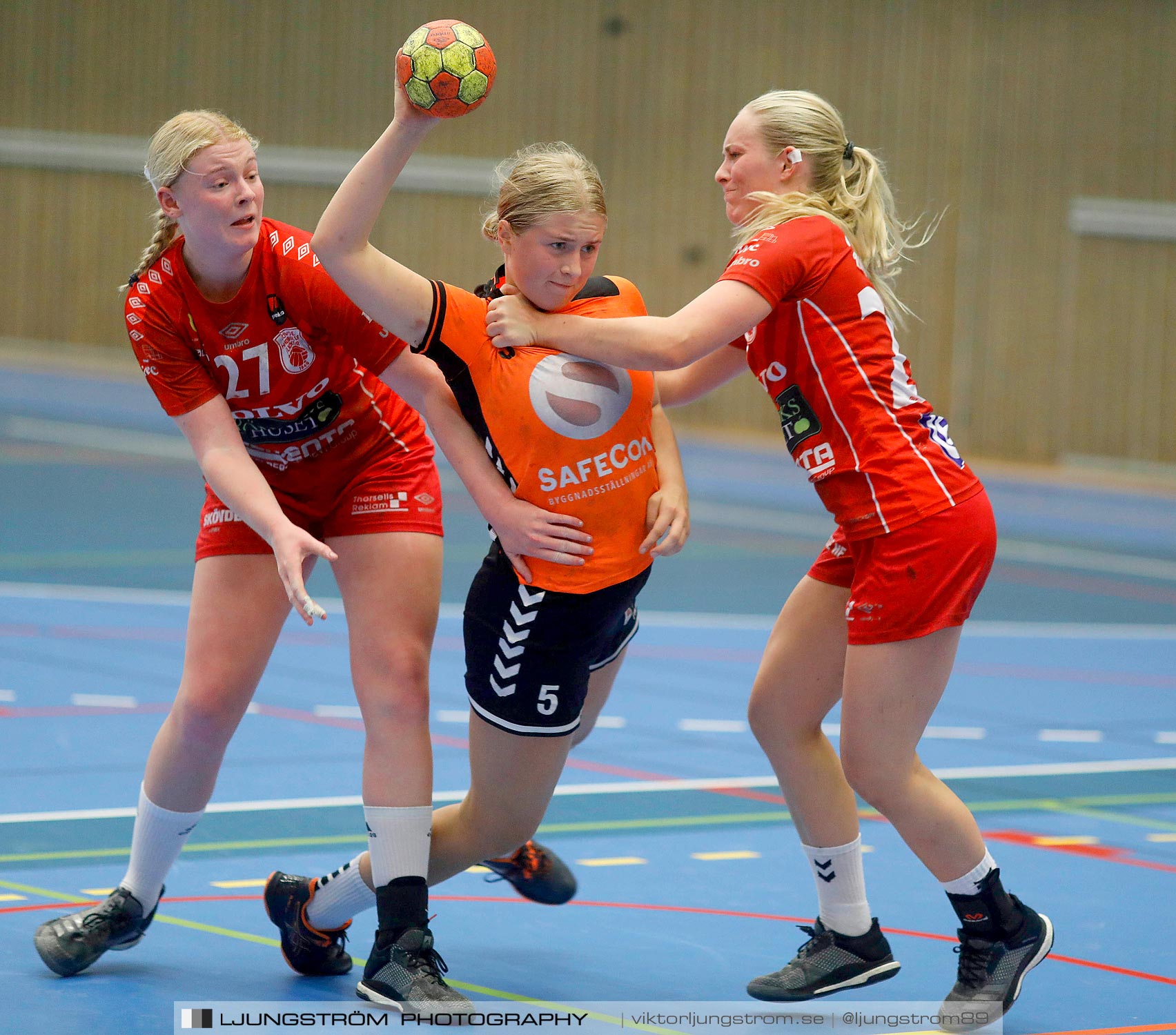 Annliz Cup F16-1 Skövde HF-Stockholmspolisen IF HF 23-16,dam,Arena Skövde,Skövde,Sverige,Handboll,,2019,221852