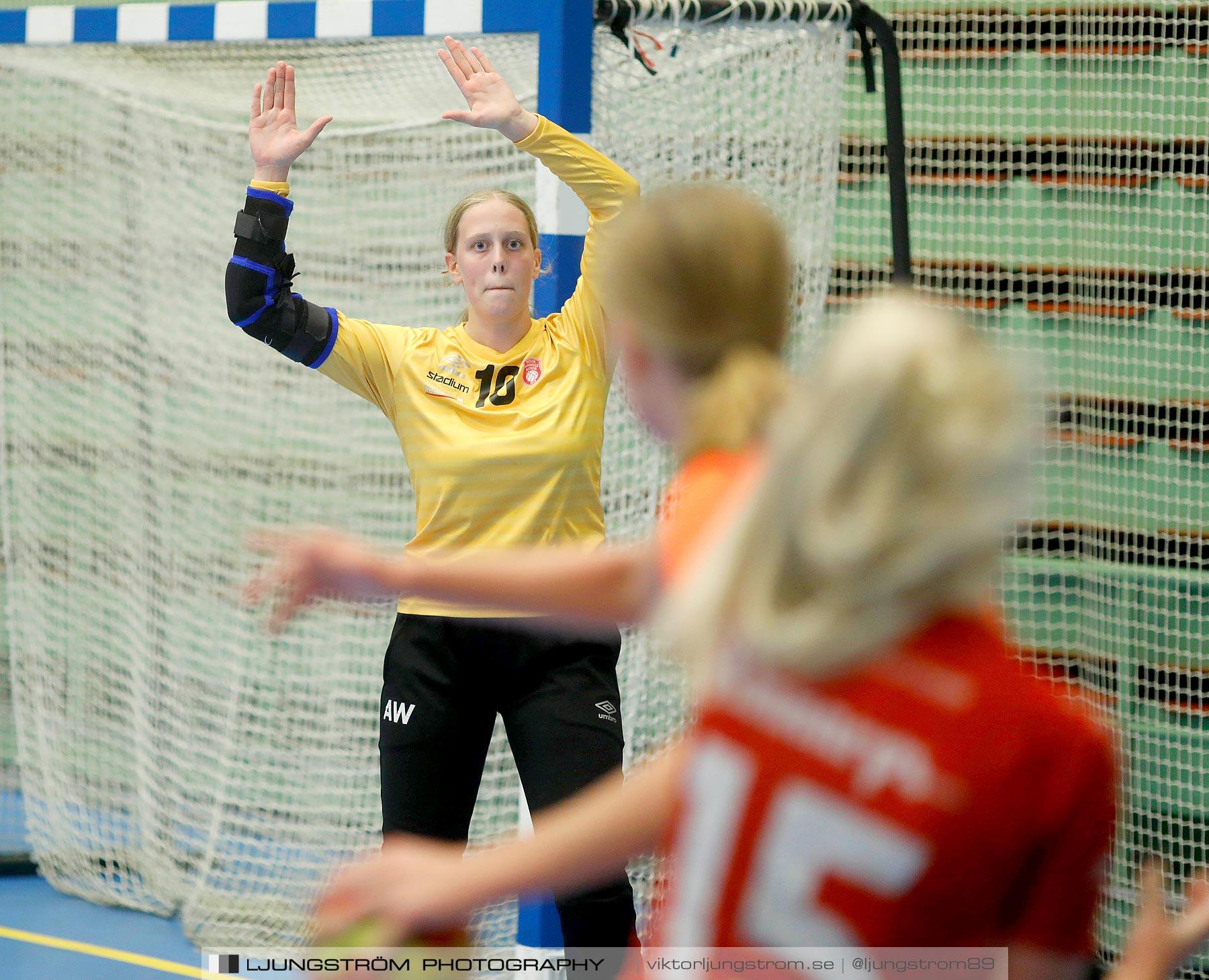 Annliz Cup F16-1 Skövde HF-Stockholmspolisen IF HF 23-16,dam,Arena Skövde,Skövde,Sverige,Handboll,,2019,221858