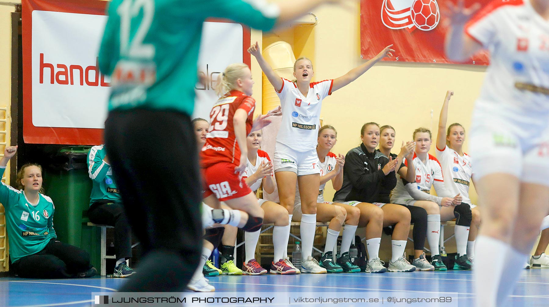 Annliz Cup Elit HF Somby/Skövde-HK Drott Halmstad 23-19,dam,Arena Skövde,Skövde,Sverige,Handboll,,2019,221908