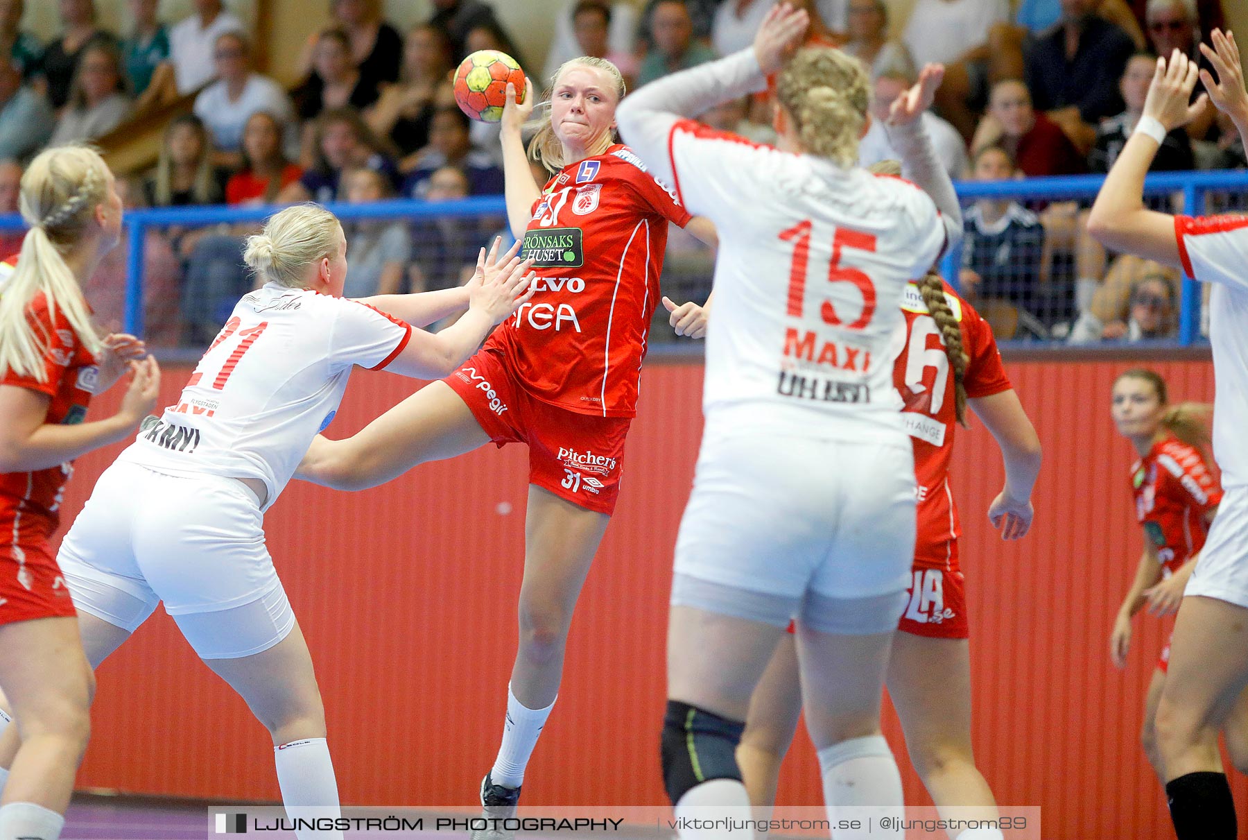 Annliz Cup Elit HF Somby/Skövde-HK Drott Halmstad 23-19,dam,Arena Skövde,Skövde,Sverige,Handboll,,2019,221945