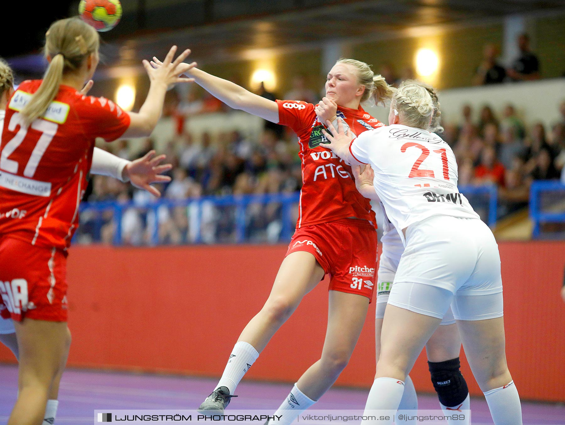 Annliz Cup Elit HF Somby/Skövde-HK Drott Halmstad 23-19,dam,Arena Skövde,Skövde,Sverige,Handboll,,2019,221949